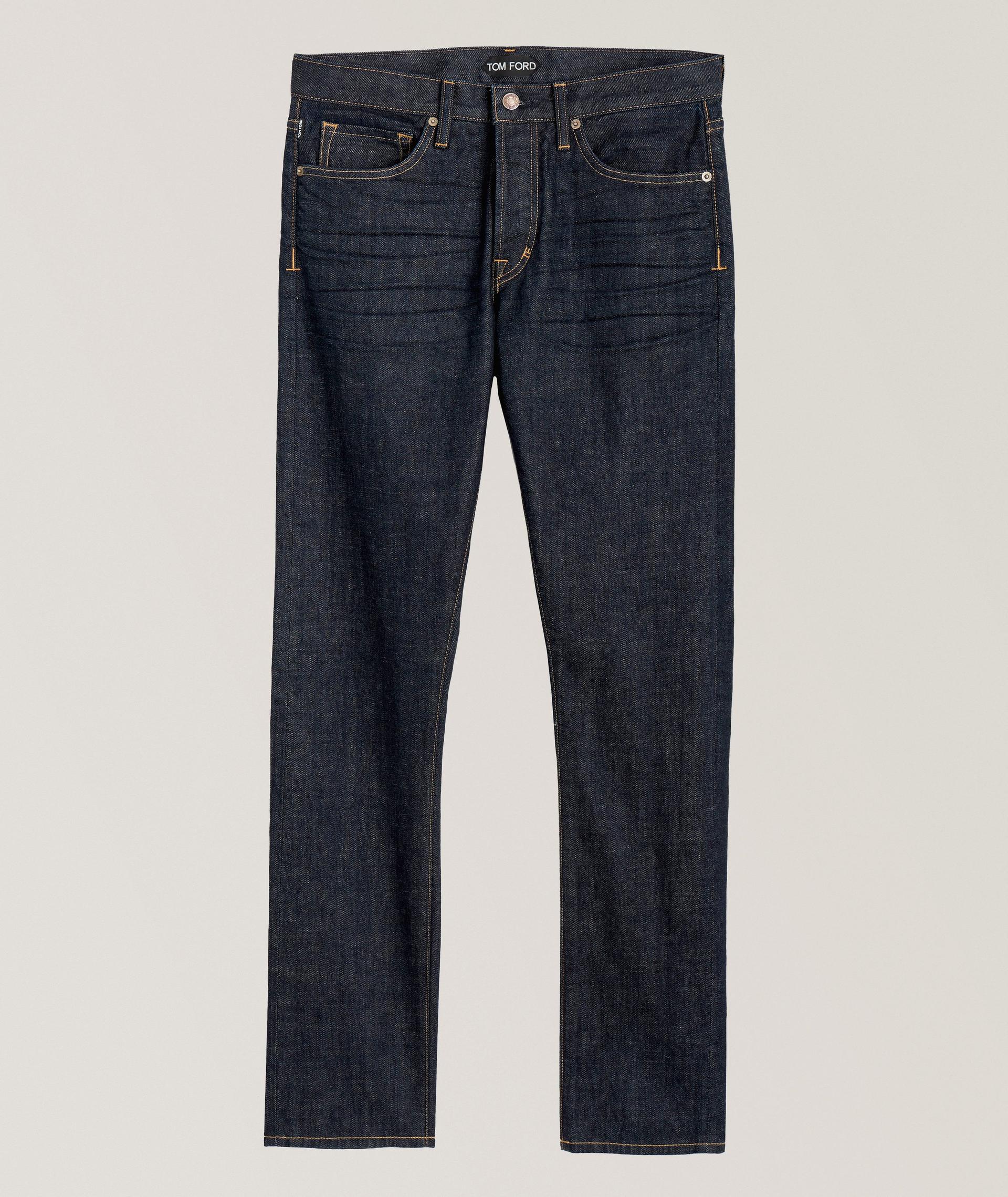 Selvedge Slim-Fit Jeans image 0