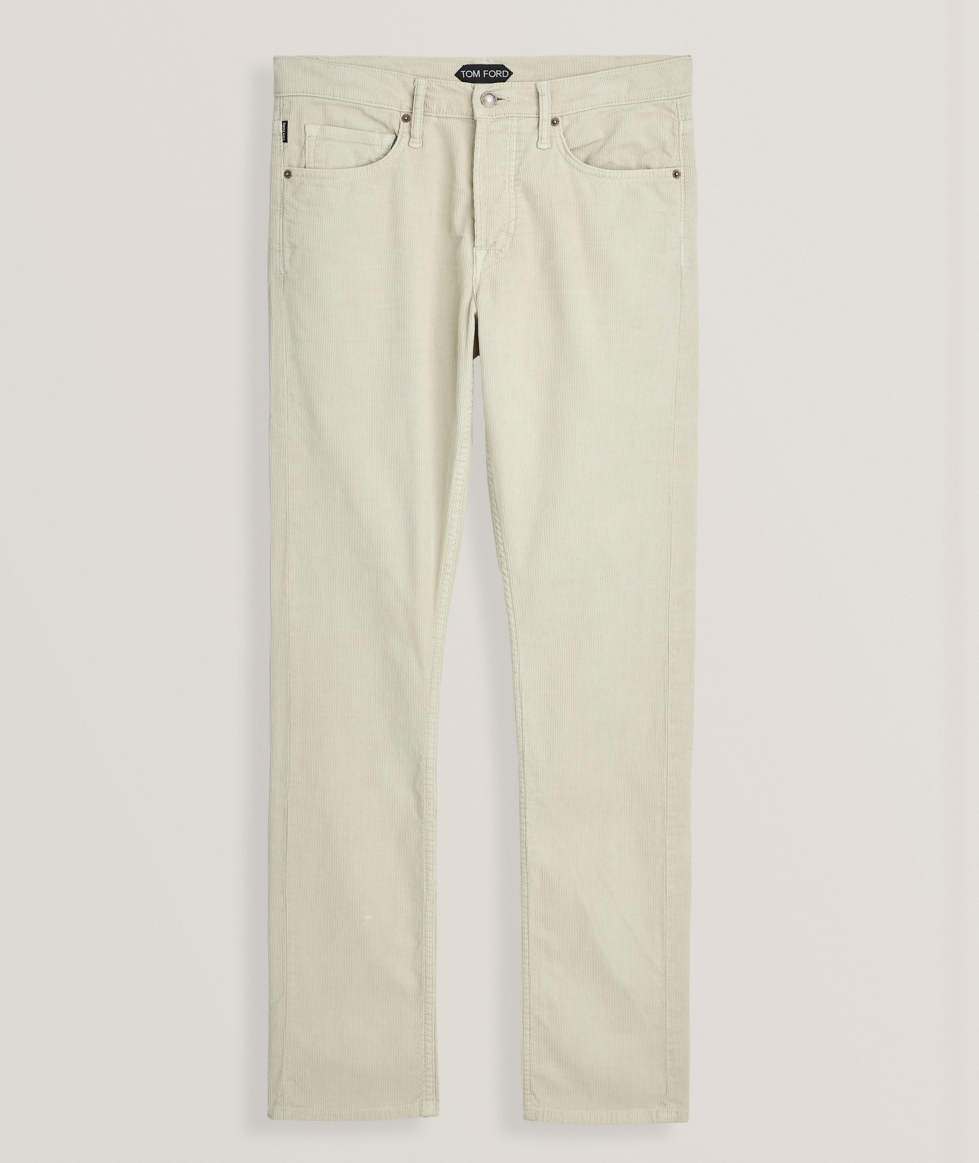 TOM FORD Pantalon en velours finement côtelé de coupe amincie