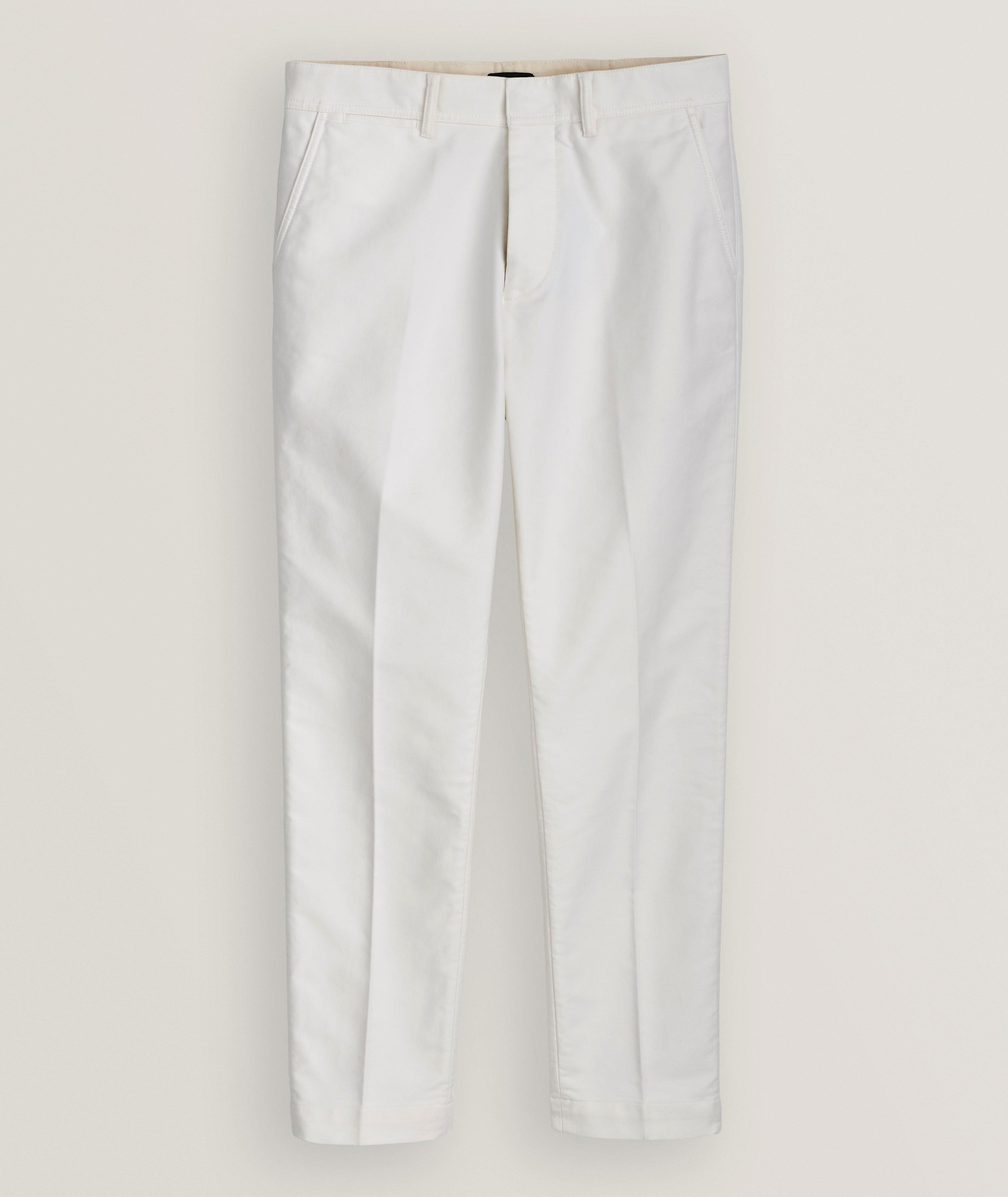 Brushed Cotton Satin Chinos  image 0