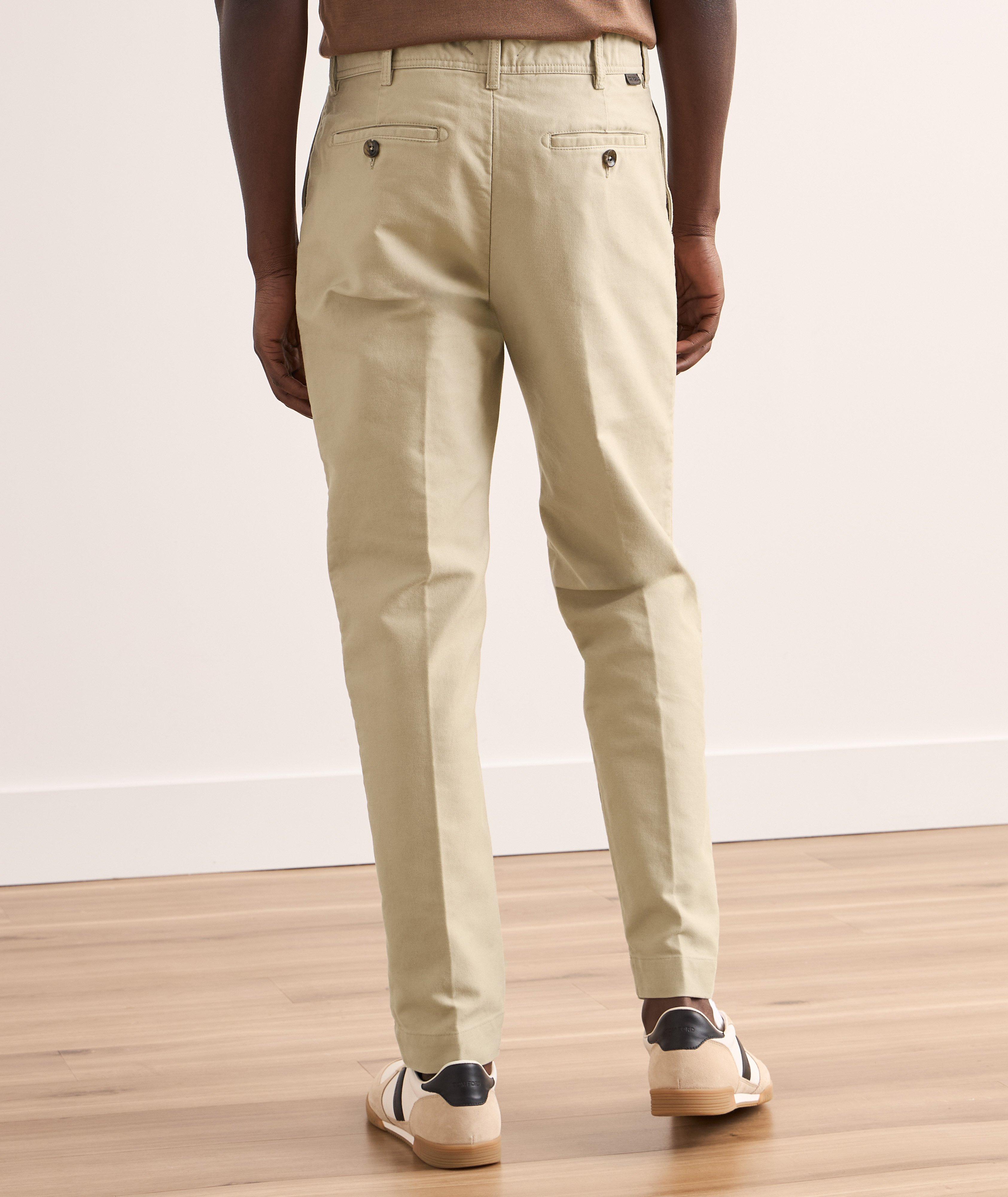 Brushed Cotton Satin Chinos image 2