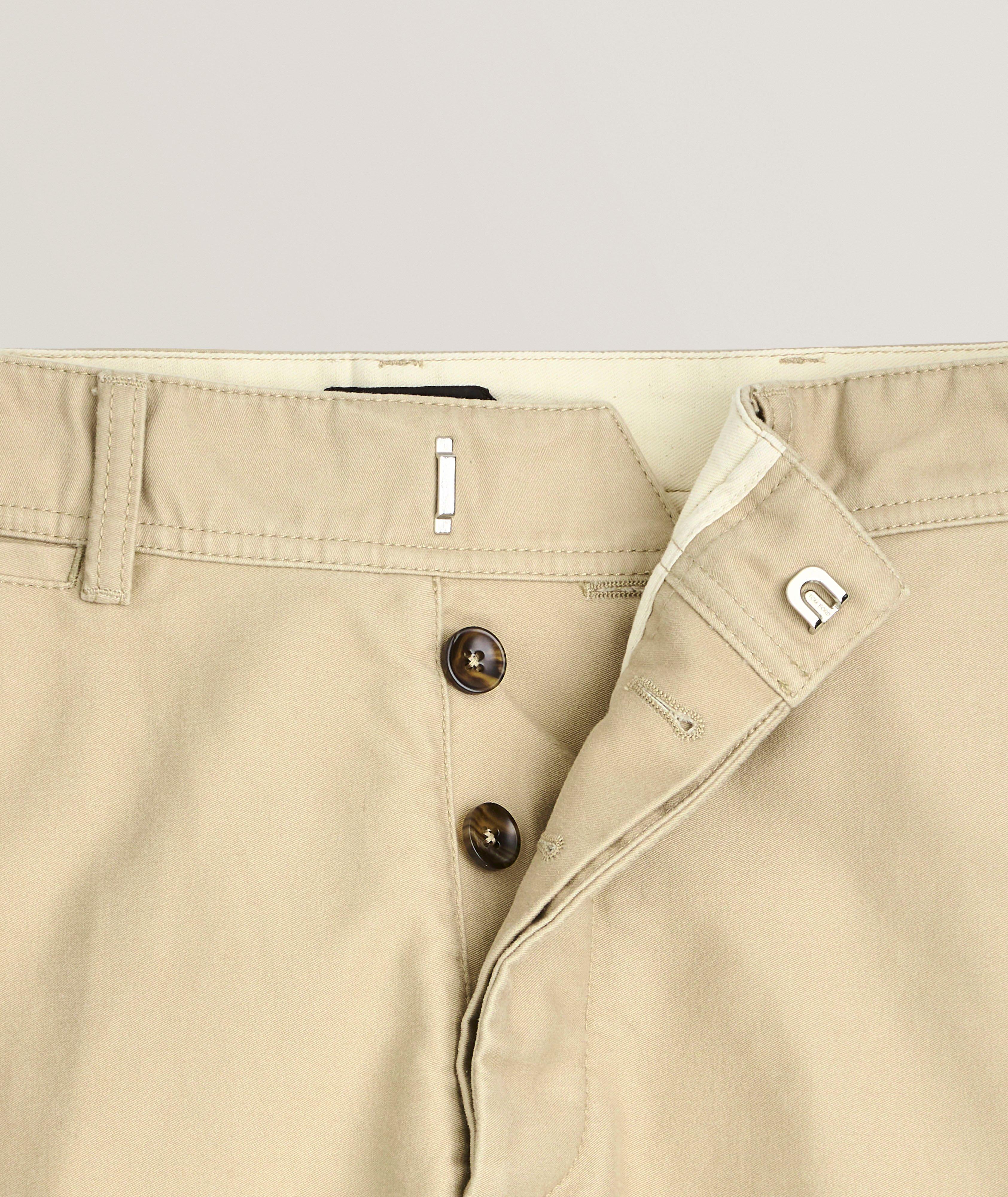 Brushed Cotton Satin Chinos image 1