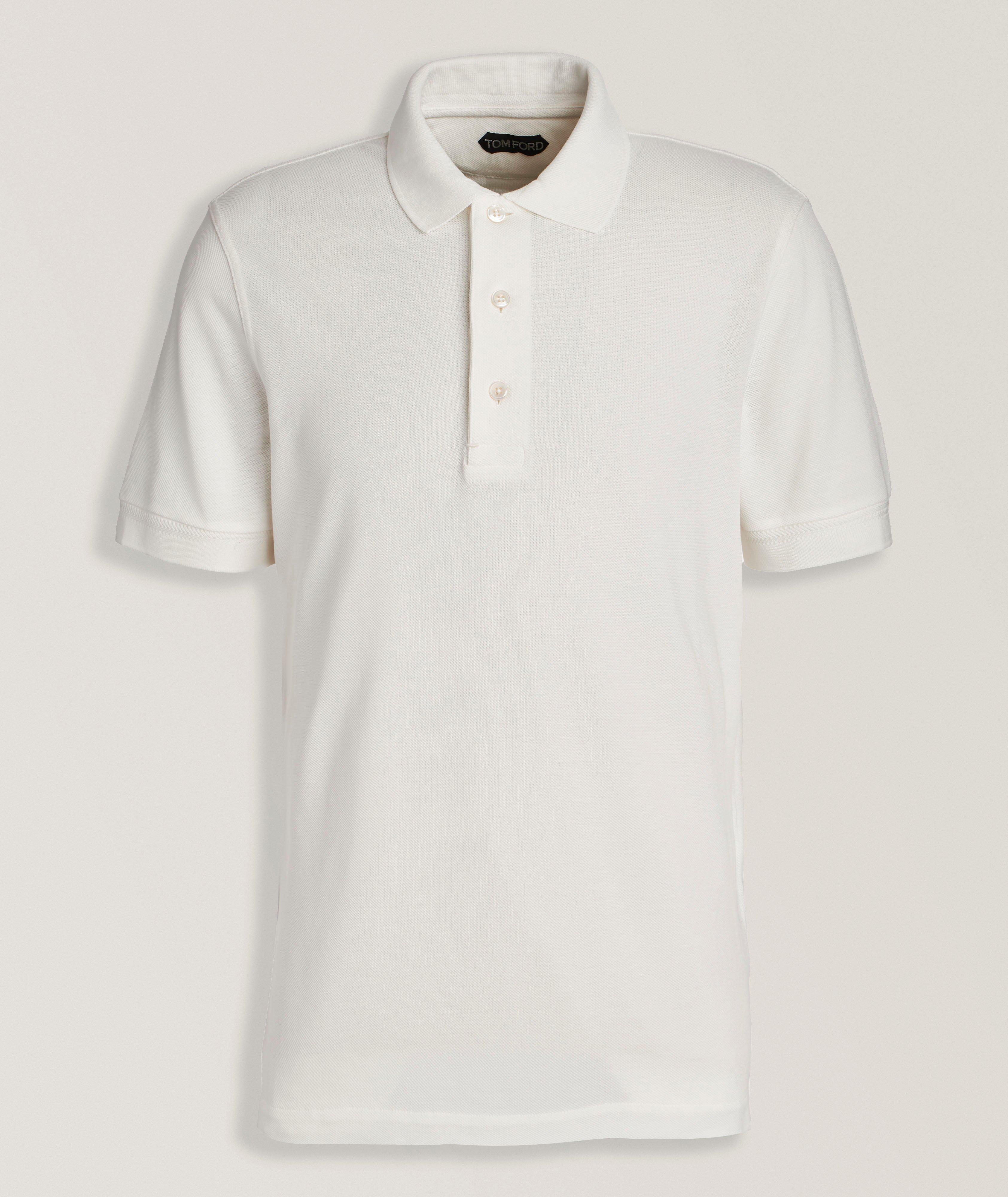 Lyocell Piqué Cotton Polo image 0