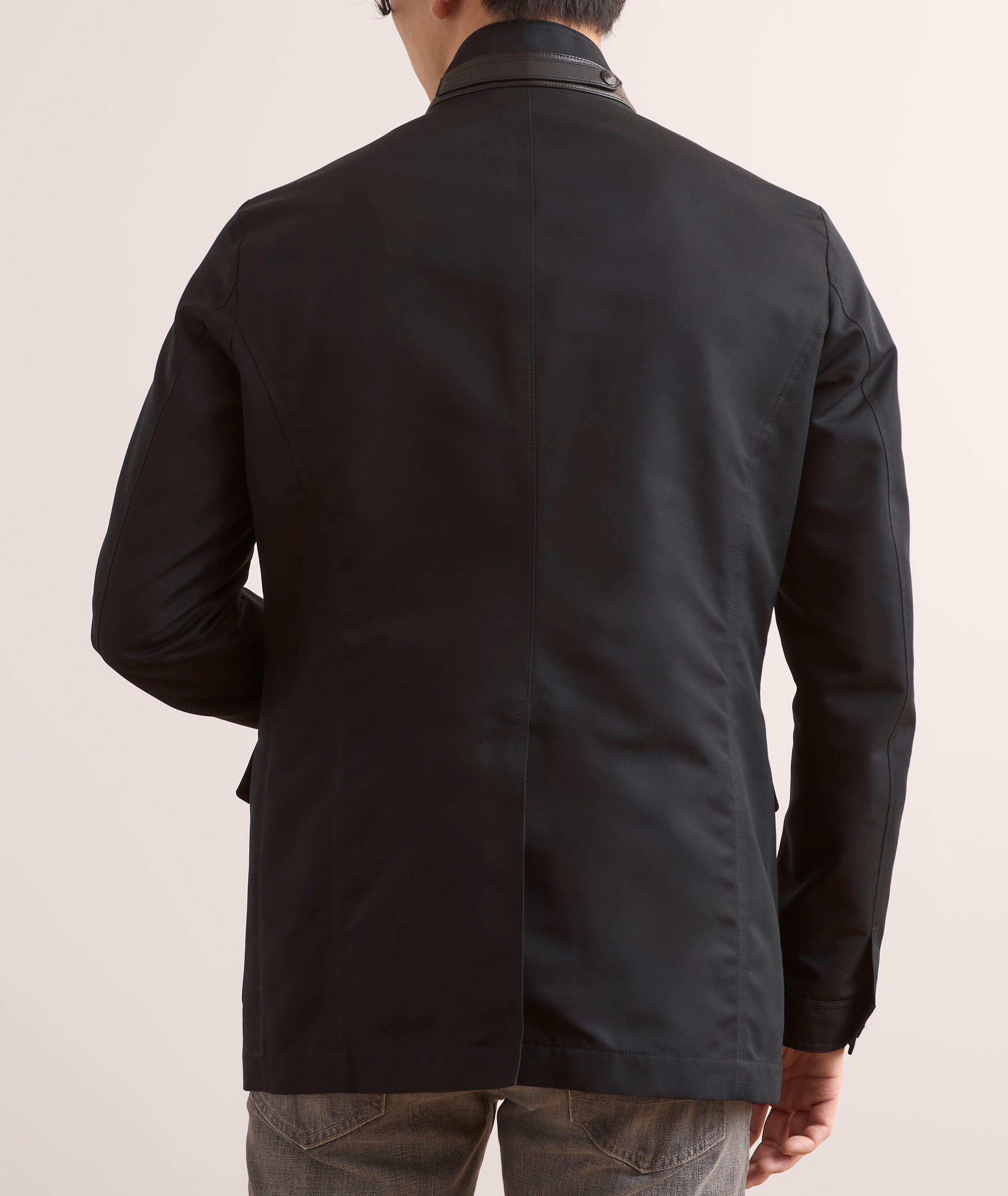 Compact Nylon Military Jacket image 2