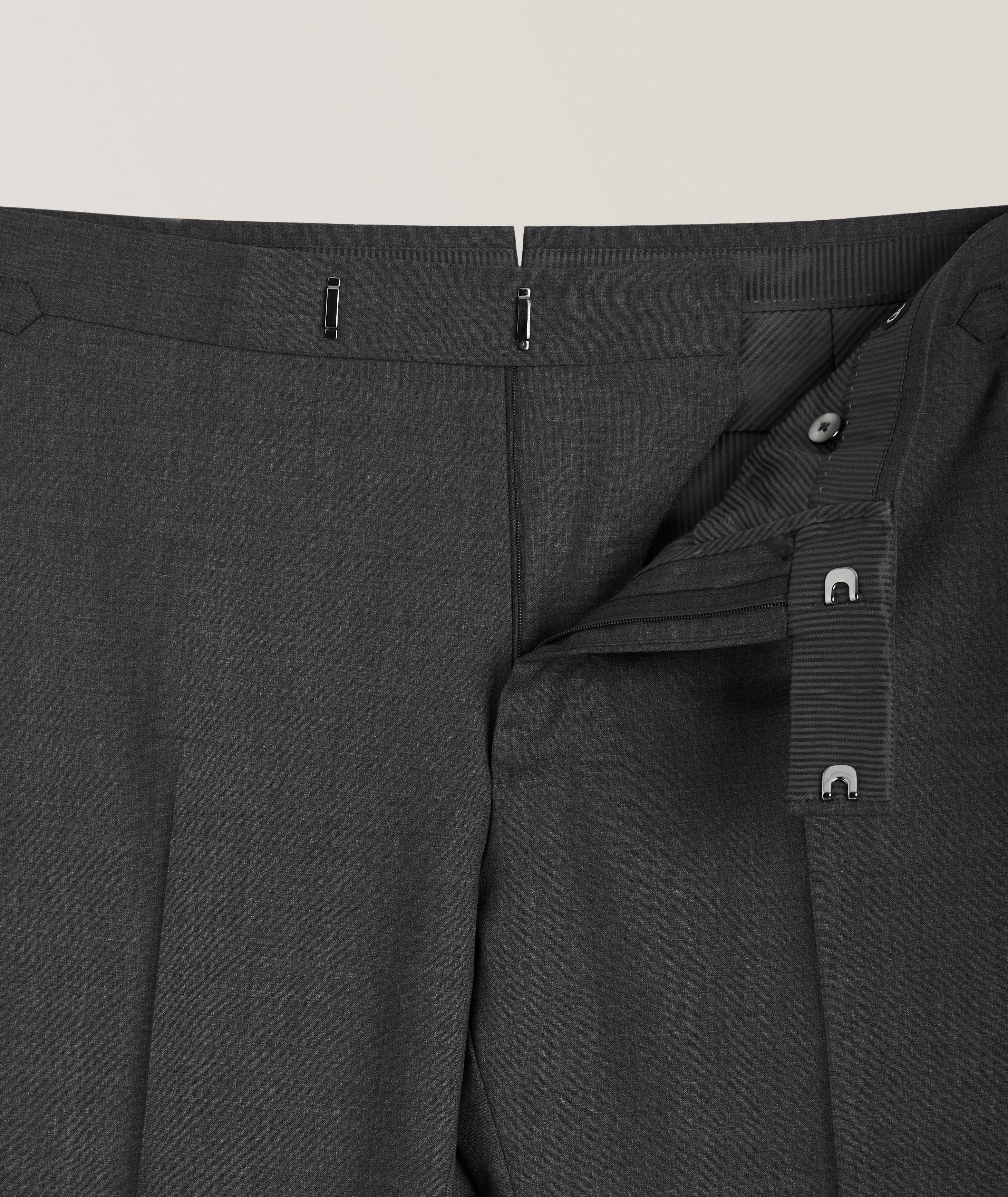 Shelton Plain Weave Wool Pants  image 1