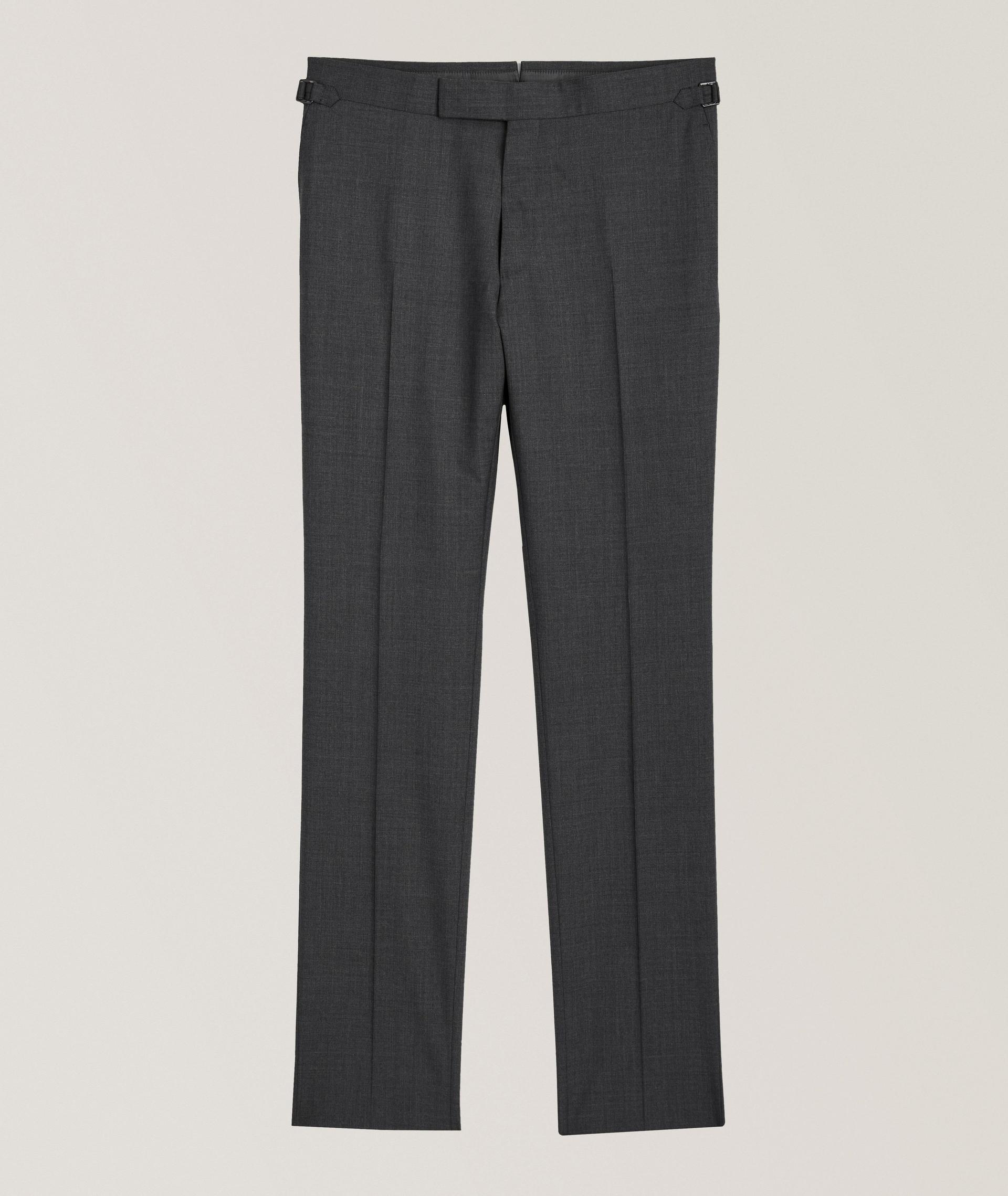 Shelton Plain Weave Wool Pants  image 0