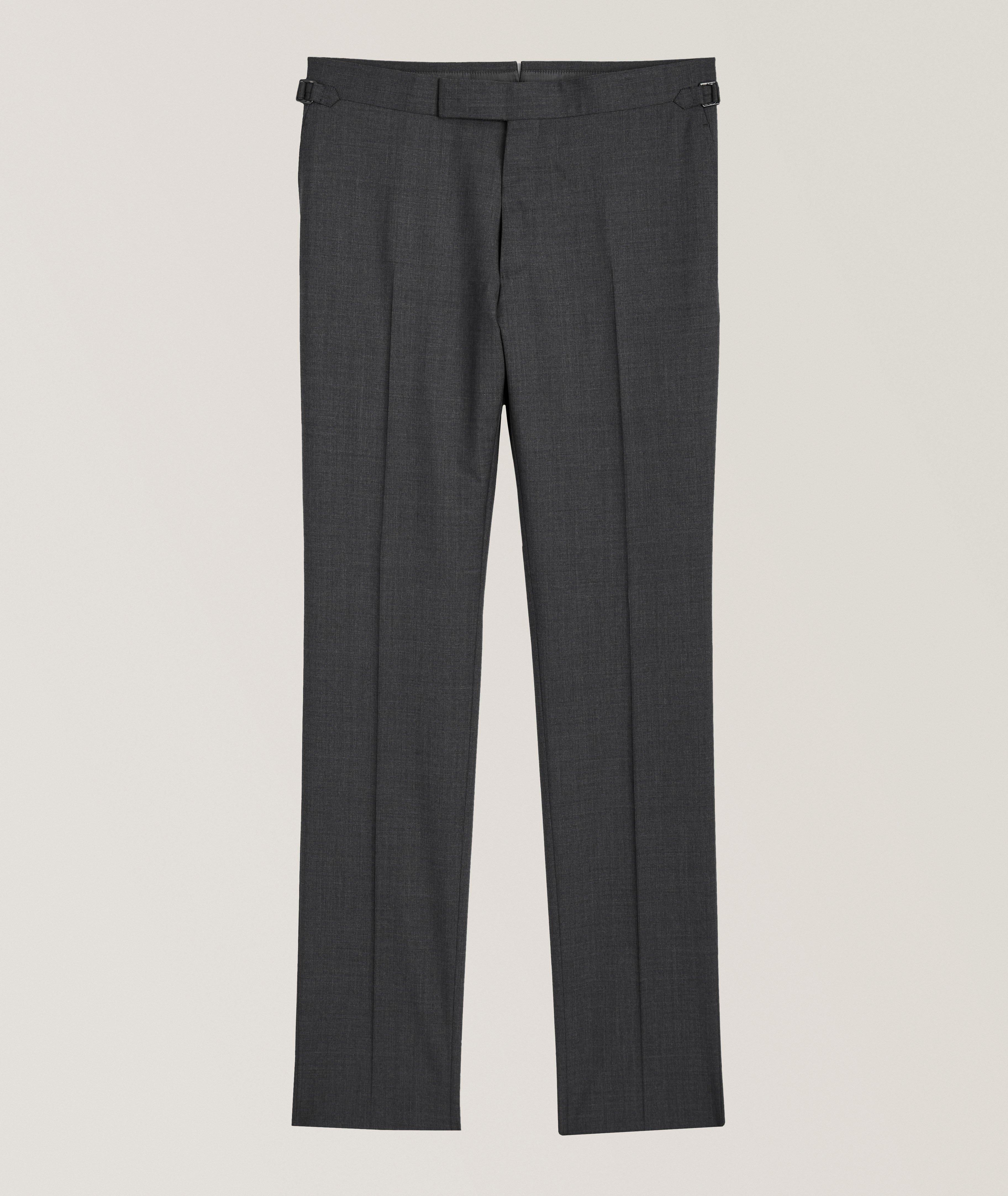 Shelton Plain Weave Wool Pants  image 0