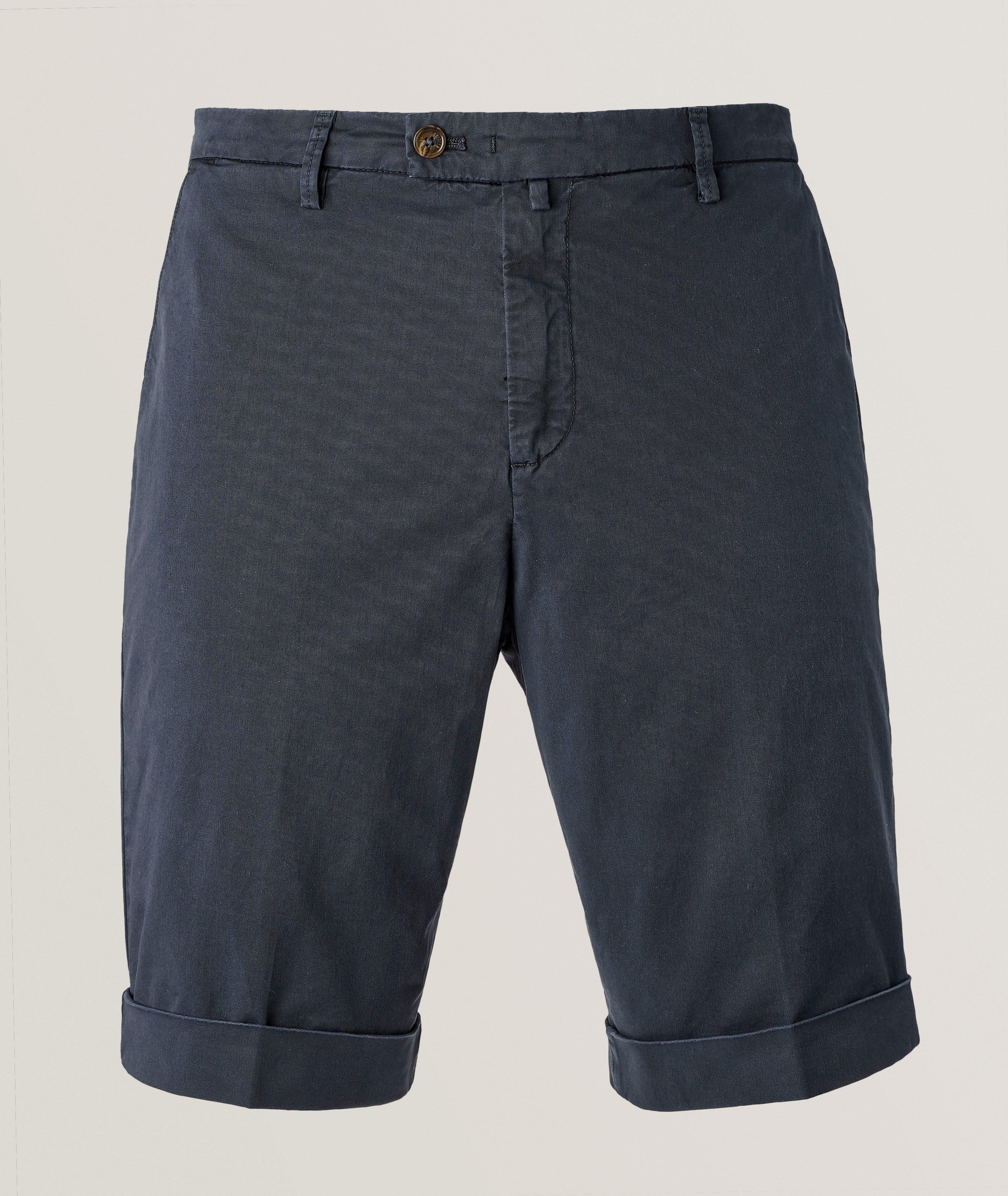 Stretch-Cotton Bermuda Shorts  image 0