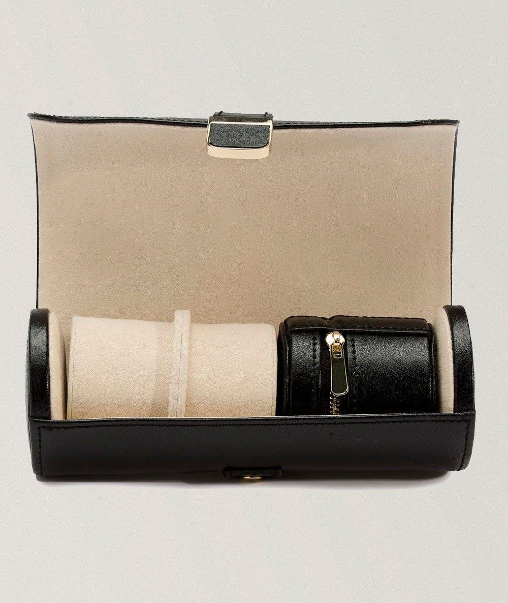 Palermo Double Watch Roll with Jewelry Pouch image 2