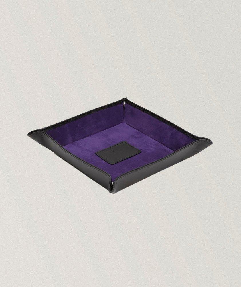 Blake Pebbled Leather Coin Tray  image 1