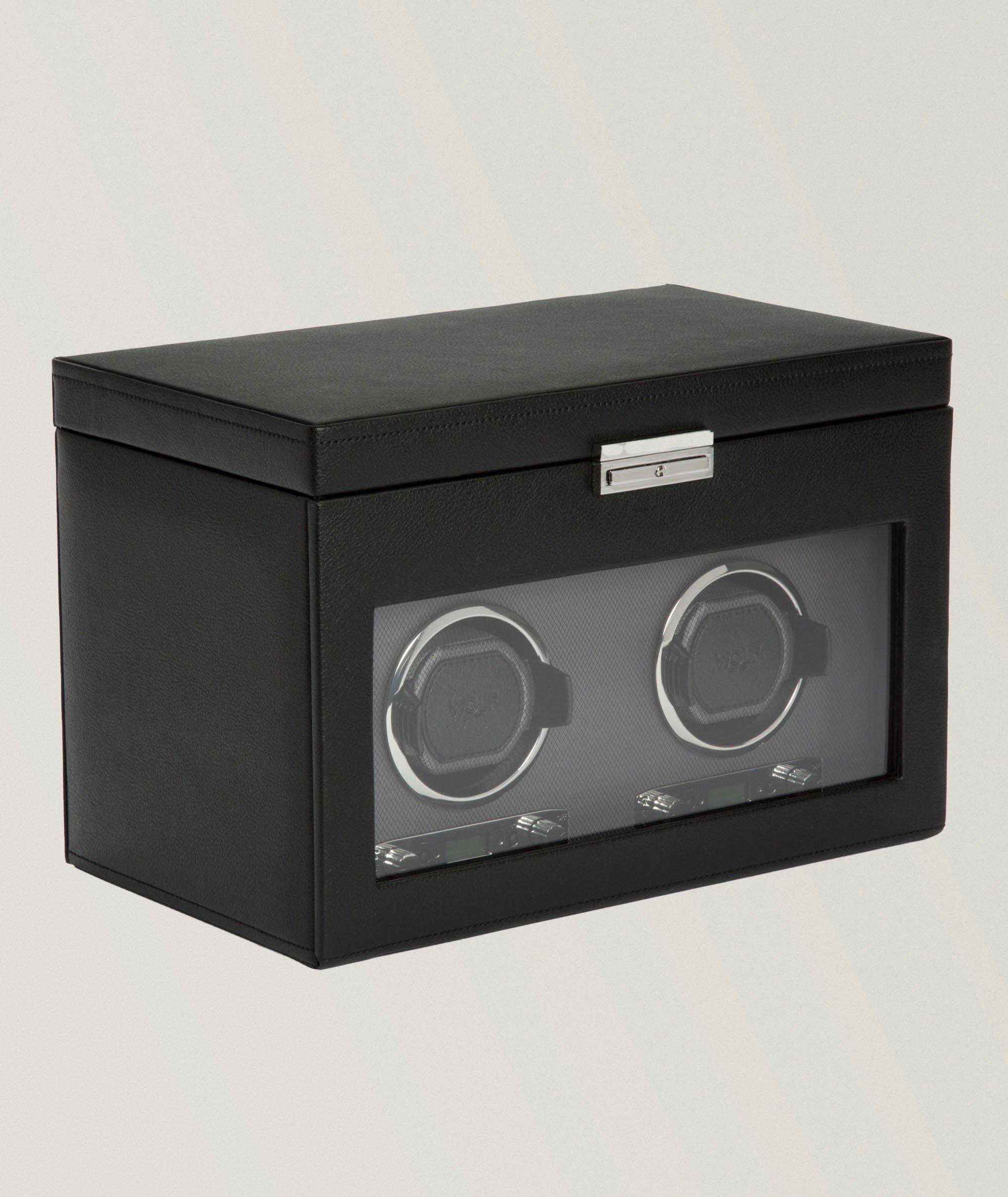 Double Watch Winder with Storage image 0
