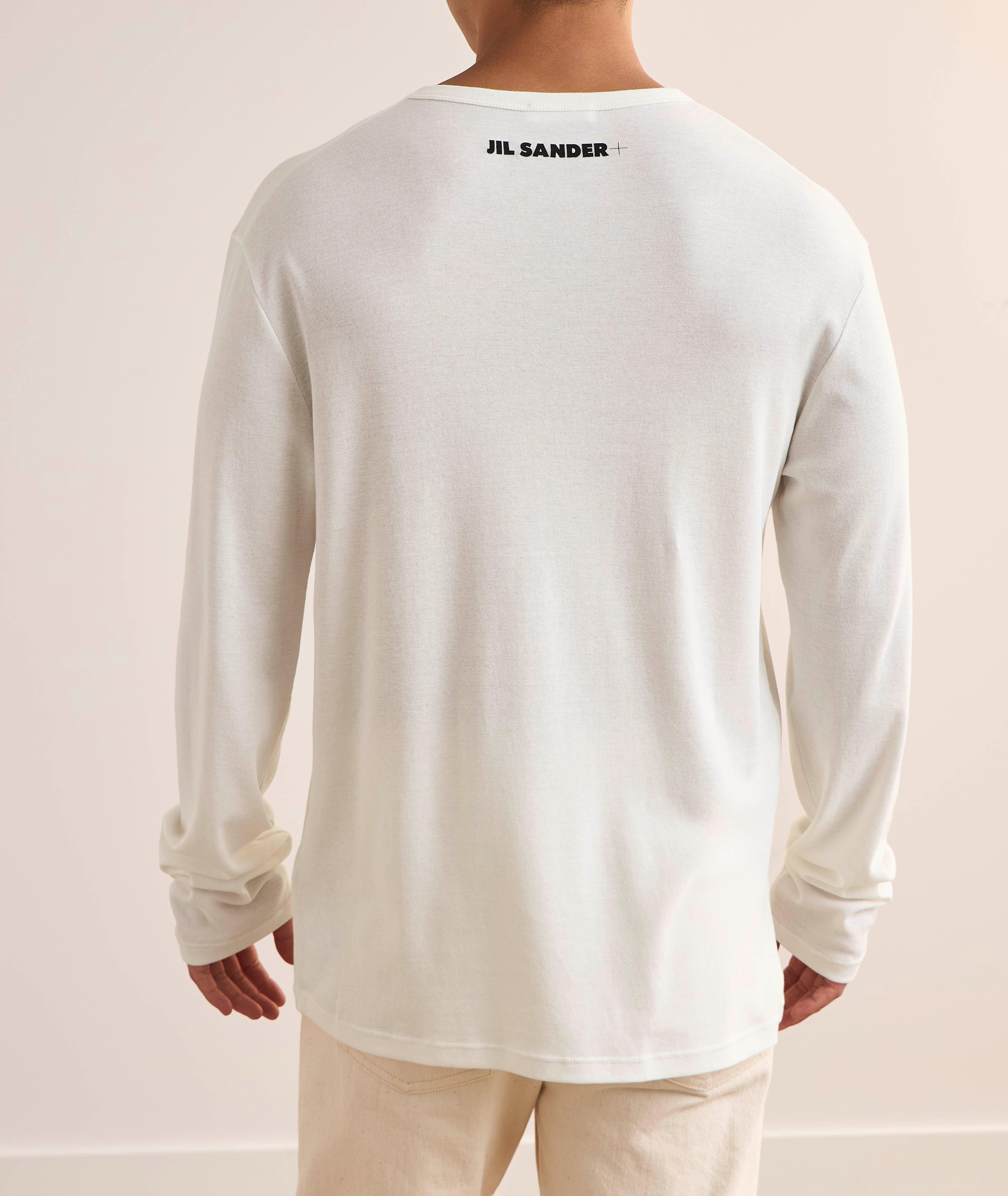 Double-Layer See-Through Logo Sweater image 4
