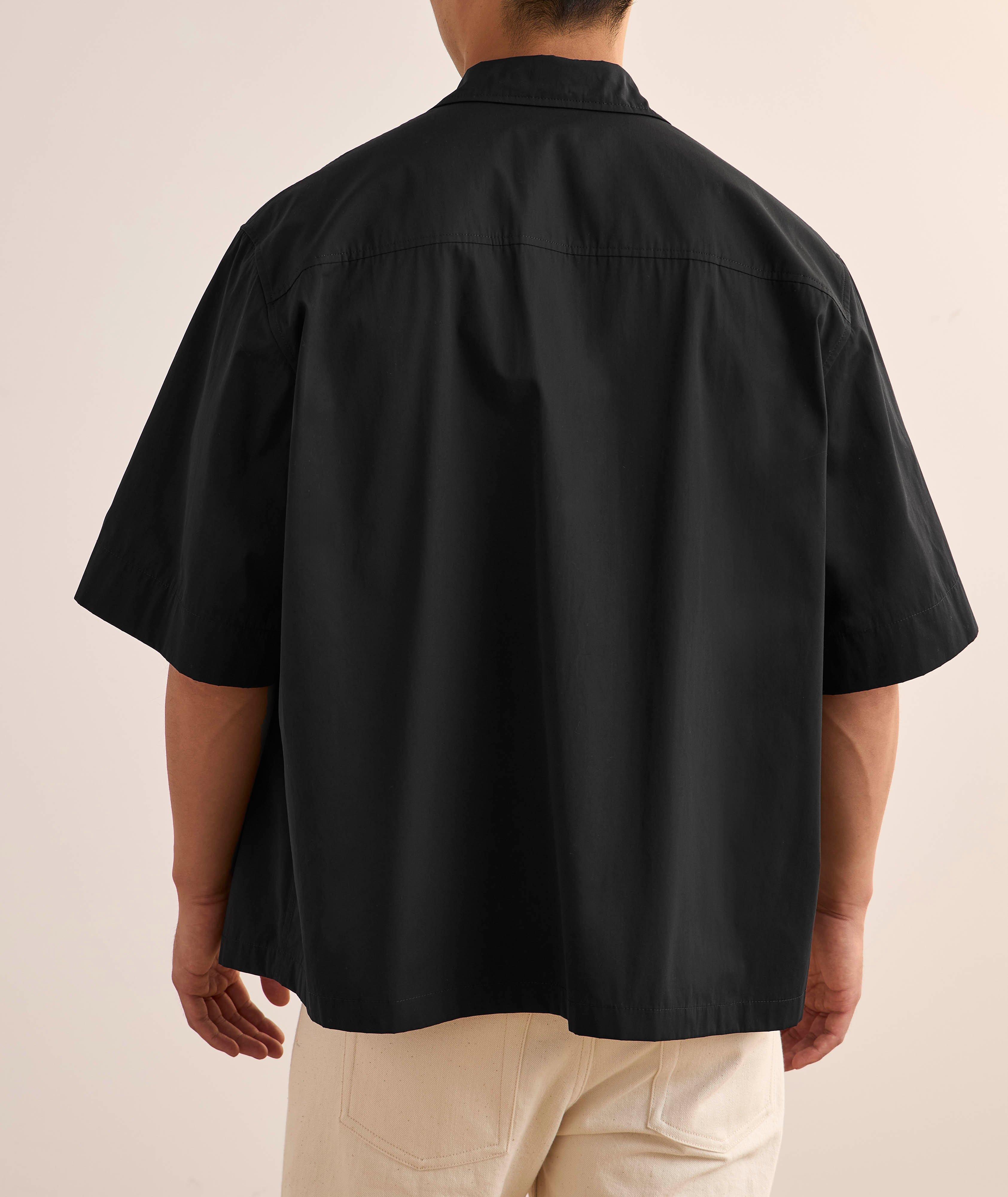 Chemise en coton à col cubain image 2