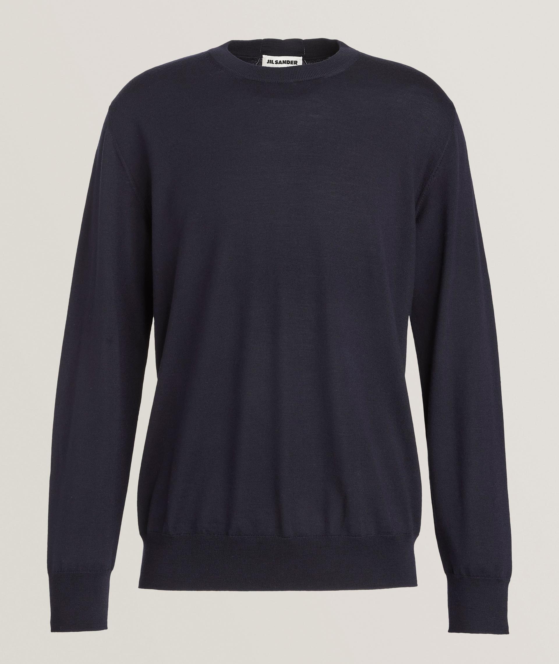 Back Seam Wool Sweater image 0