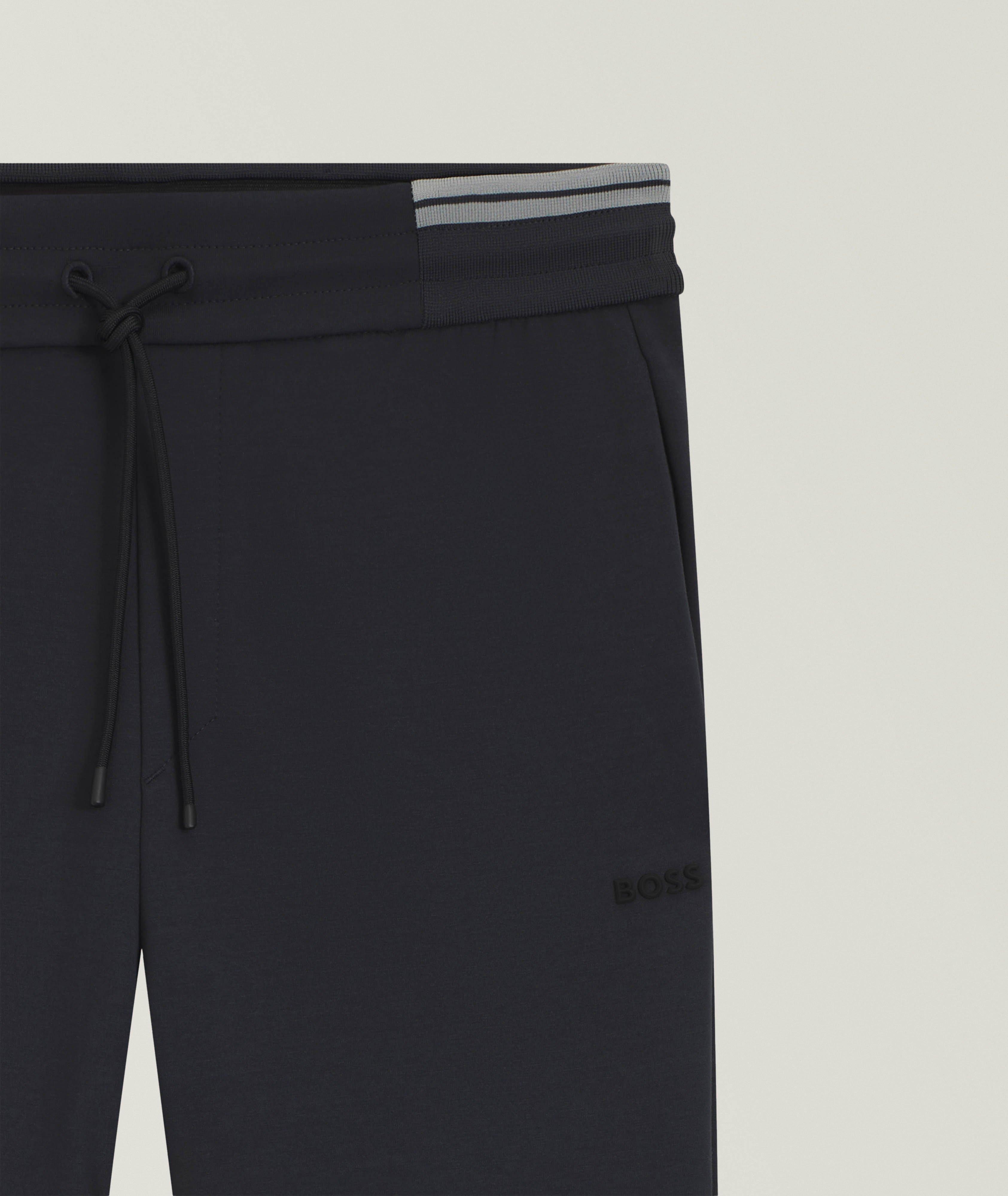 Zone Striped-Trim Track Pants image 1