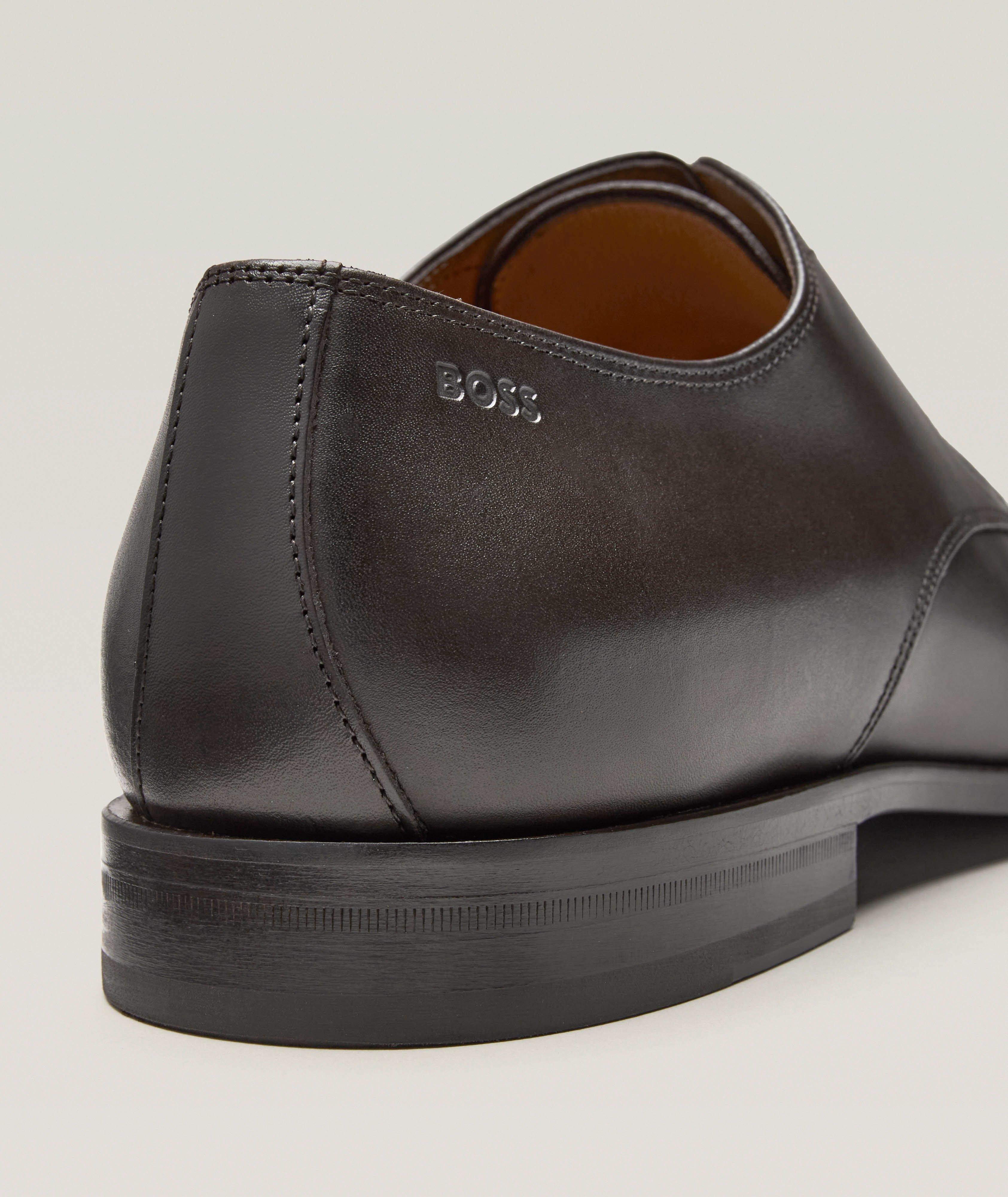 Lisbon Burnished Leather Derbies  image 2