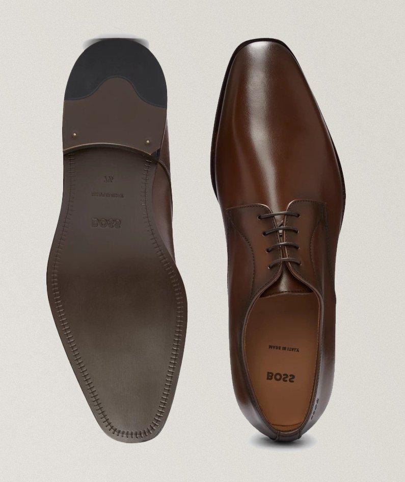 Lisbon Burnished Leather Derbies  image 4