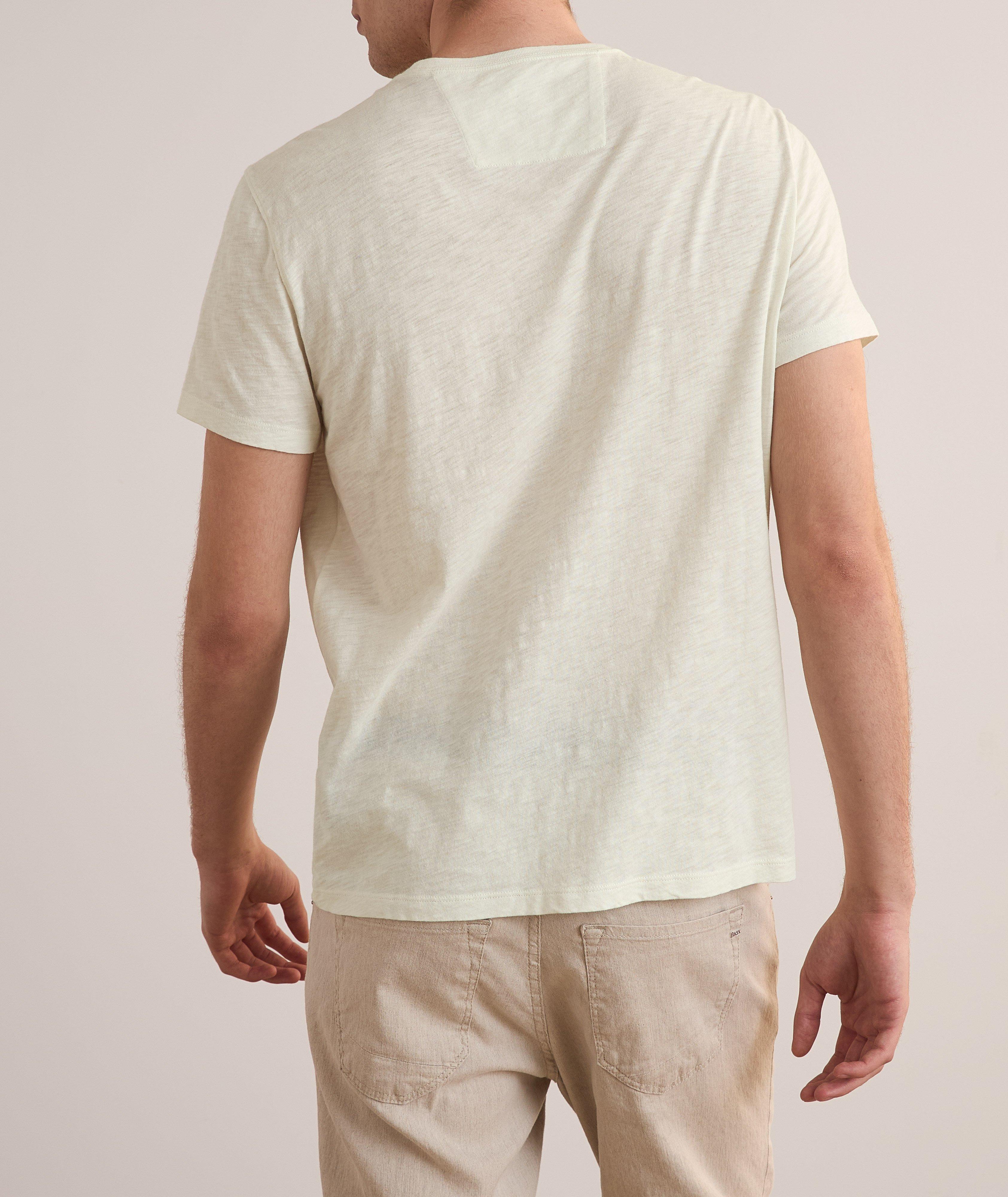 Watercolour Skull Pima Cotton T-Shirt image 2