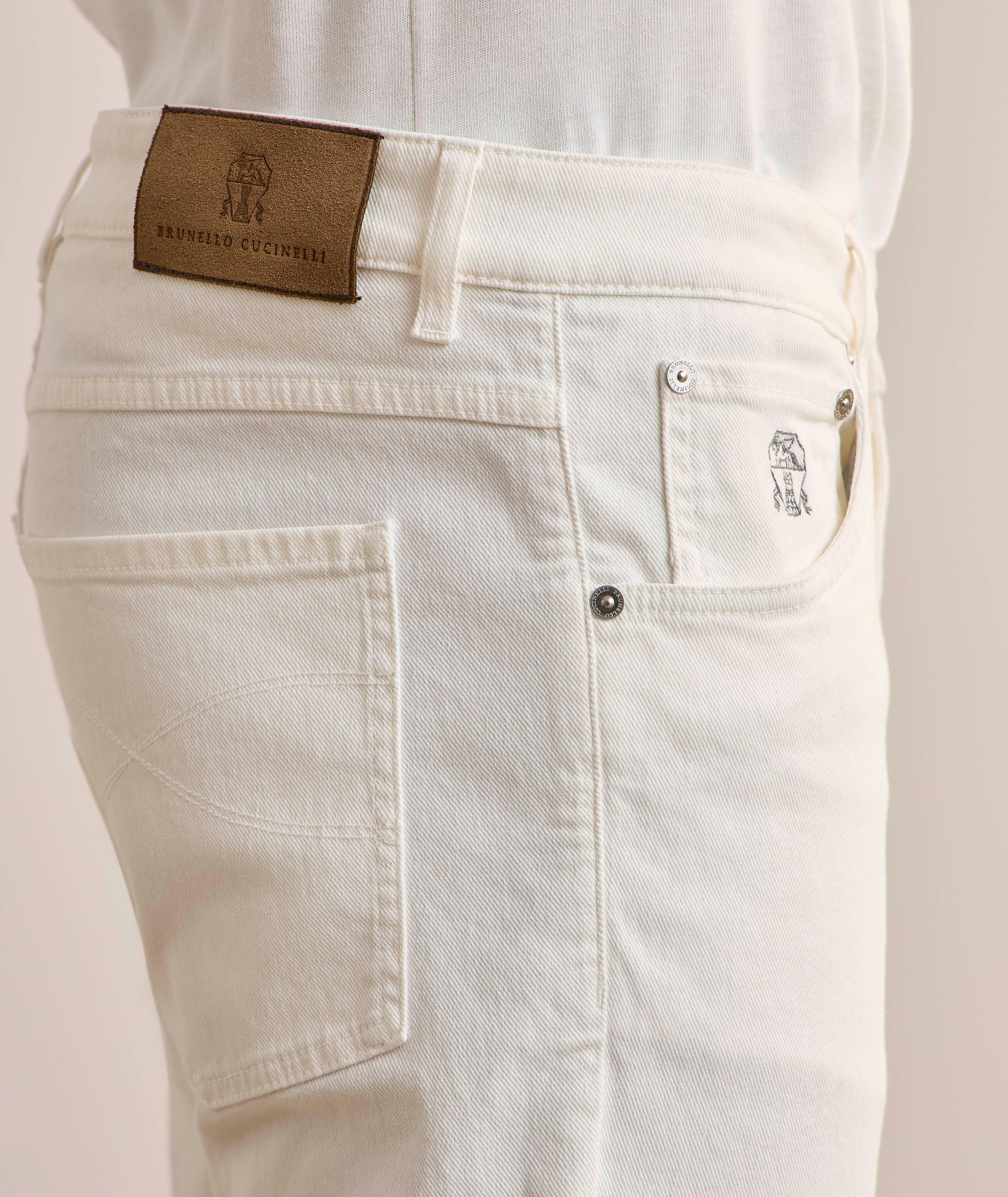 Garment Dyed Skinny-Fit Jeans image 4