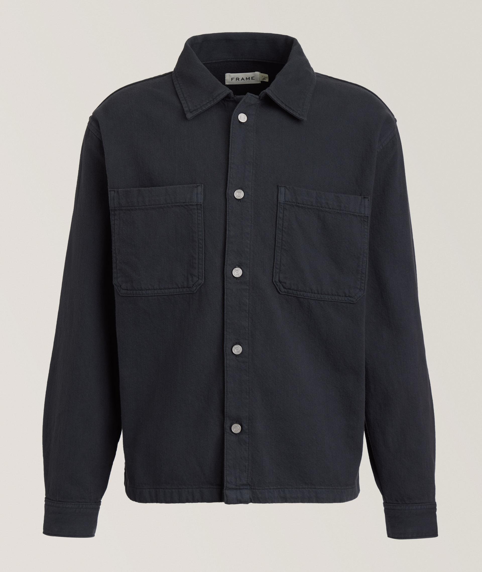 Terry Cotton Double Pocket Overshirt image 0