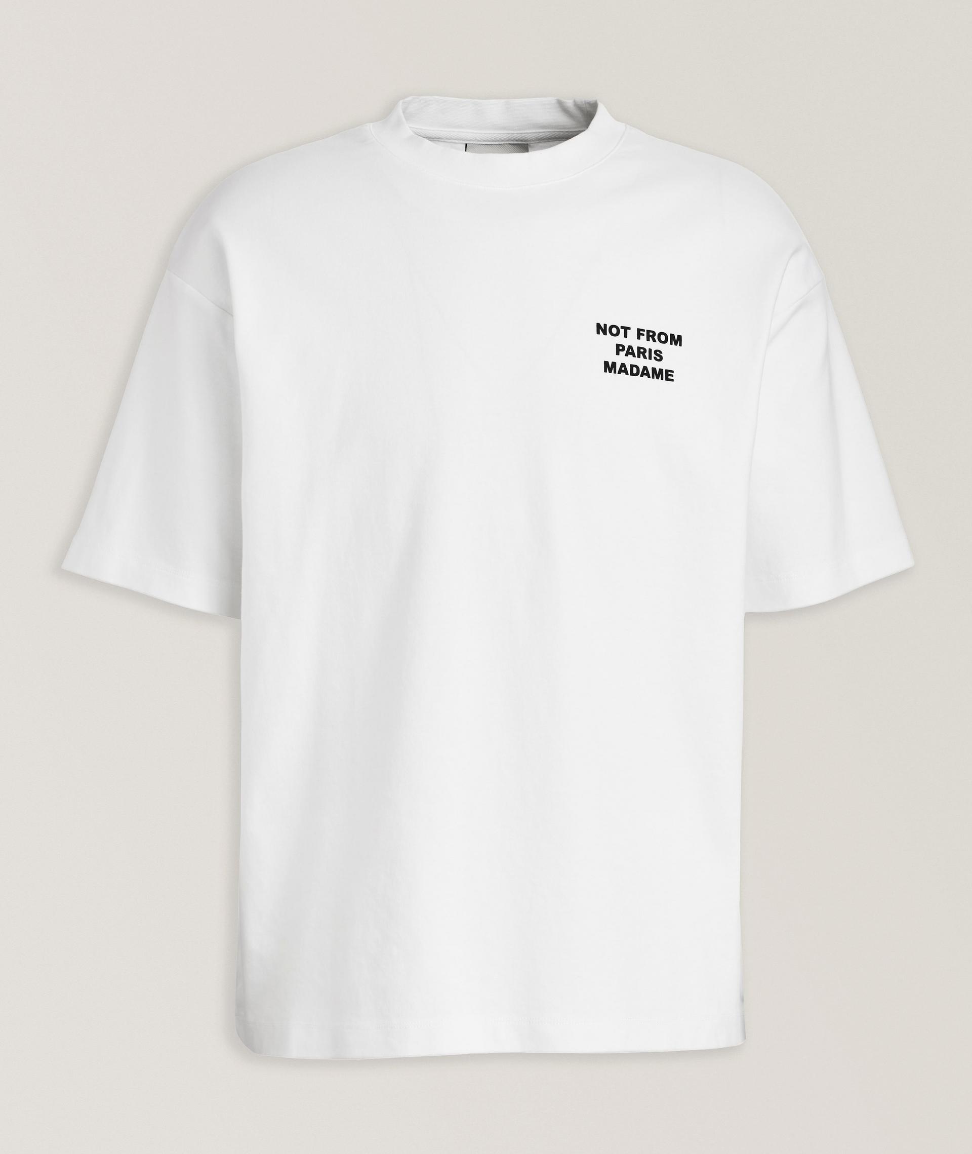 T-shirt « Not from Paris Madame » en coton image 0