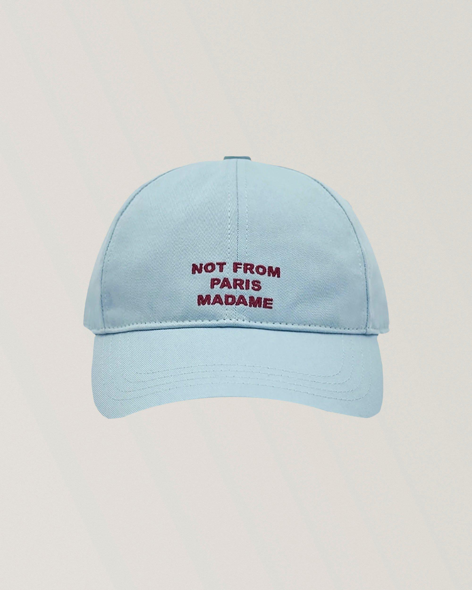 Casquette sport « Not from Paris Madame » en coton image 0