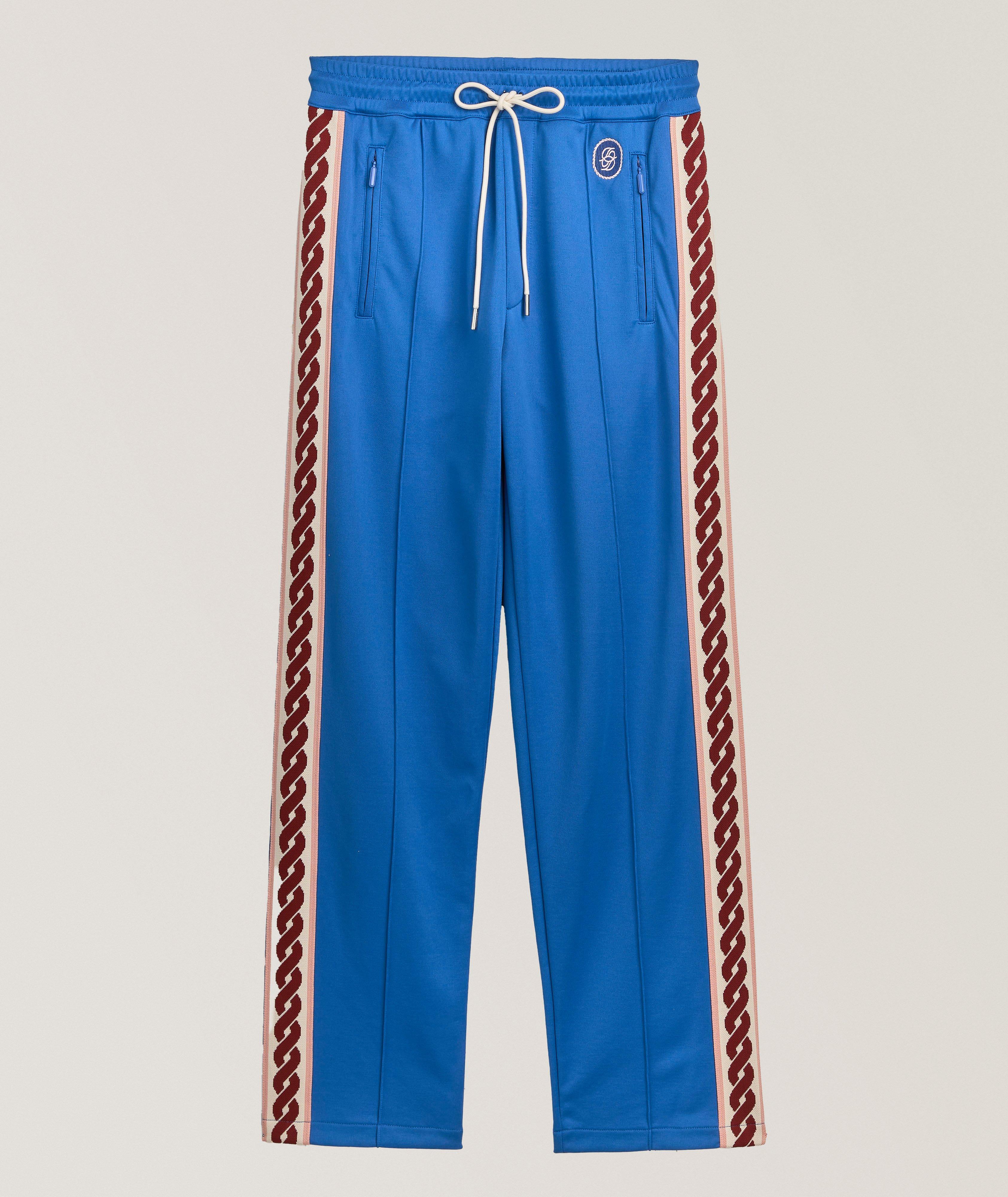 Braided Trim Track Pants image 0