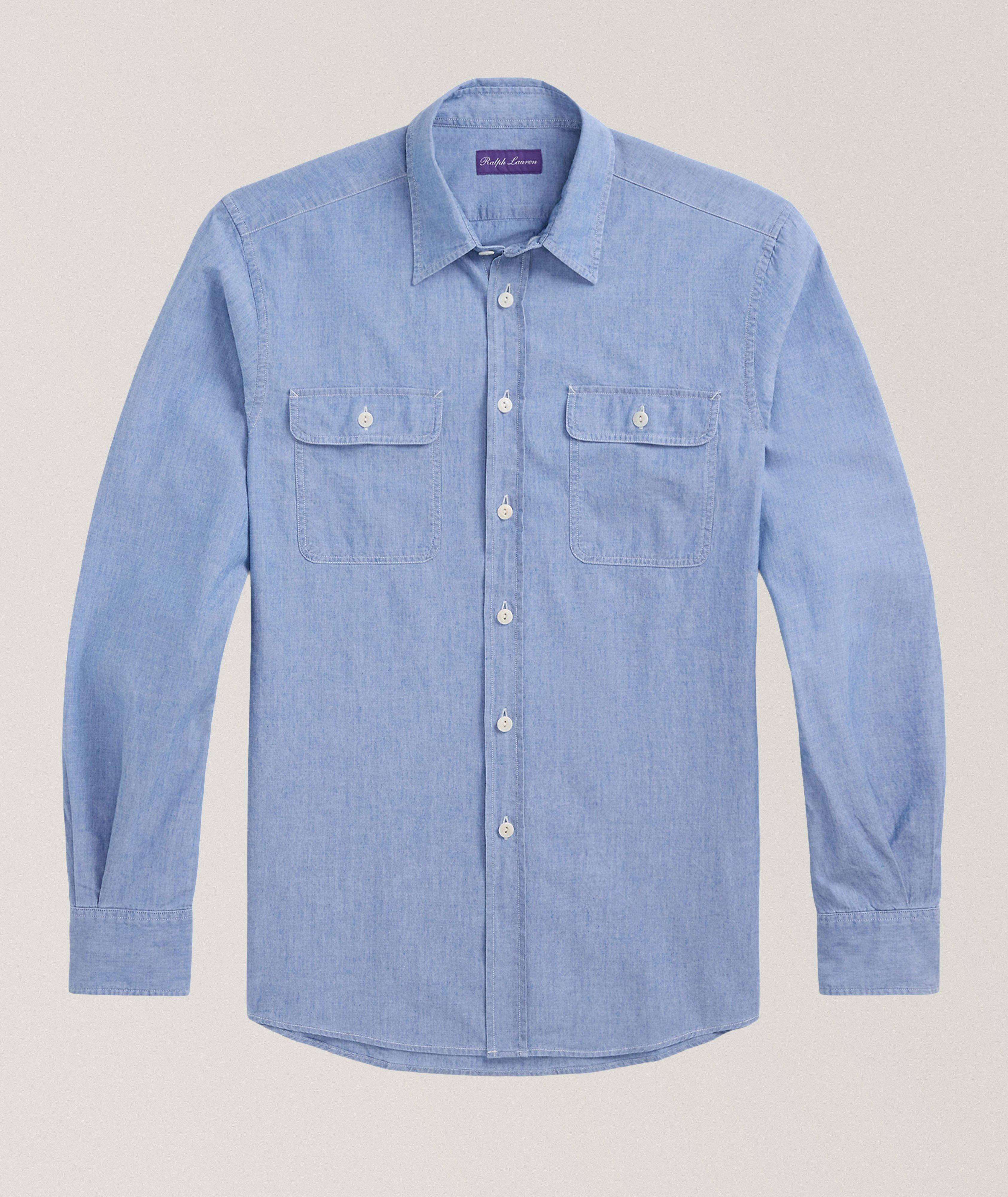 BLUE WASHD CHAMBRAY COOPER WORK SPT image 0