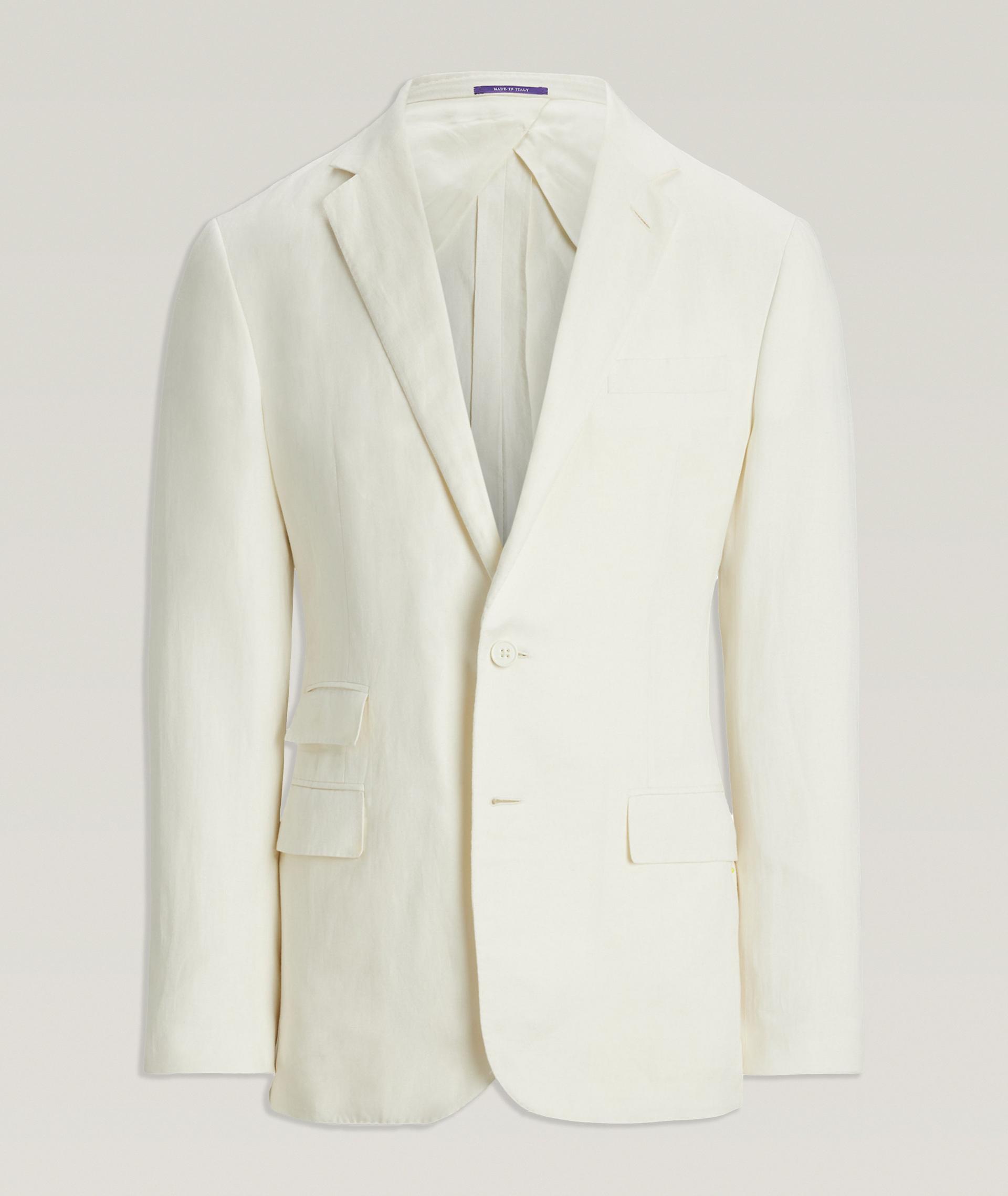 Silk-Linen Suit Jacket image 0