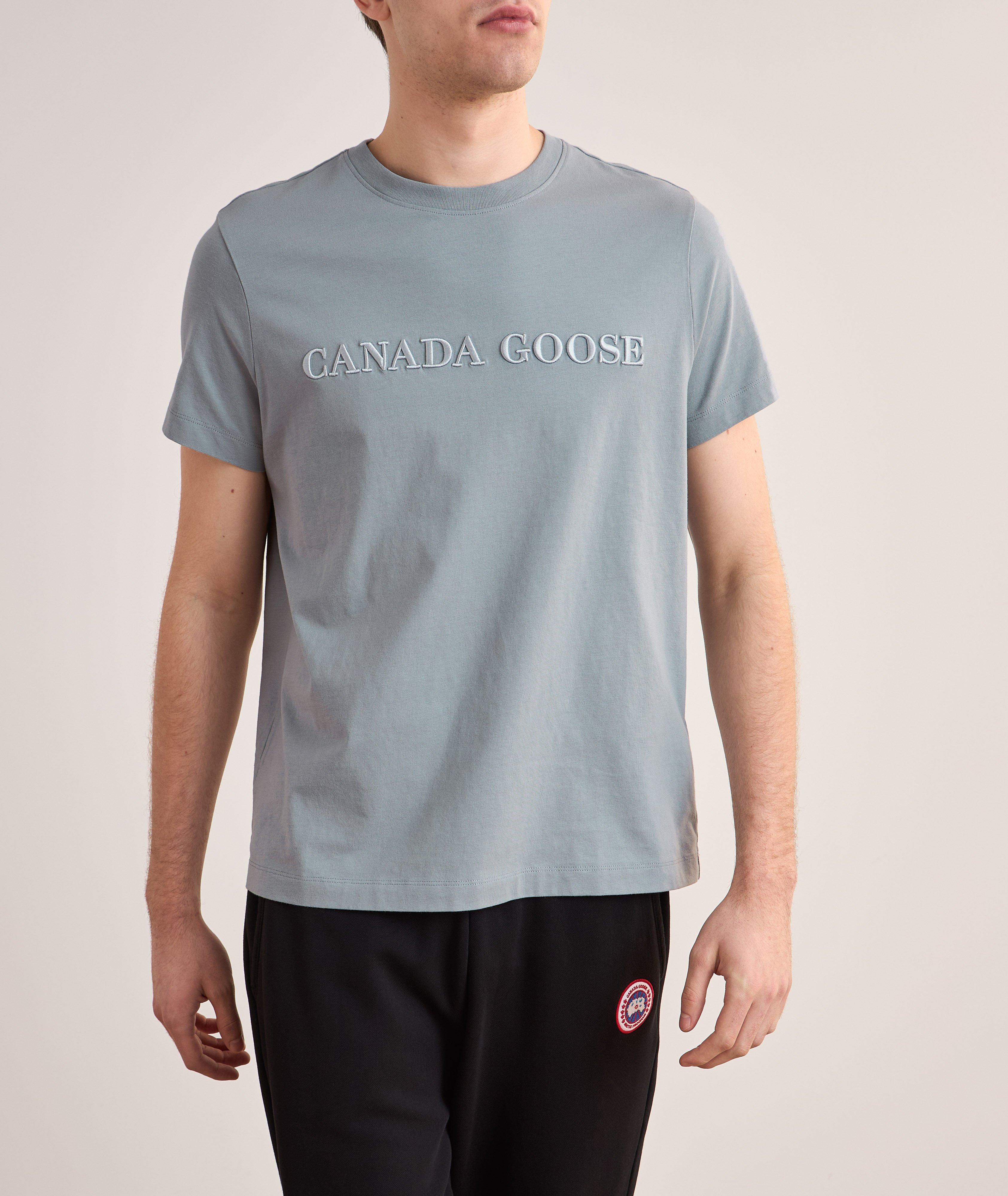 T-shirt Emersen avec inscription brodée image 1