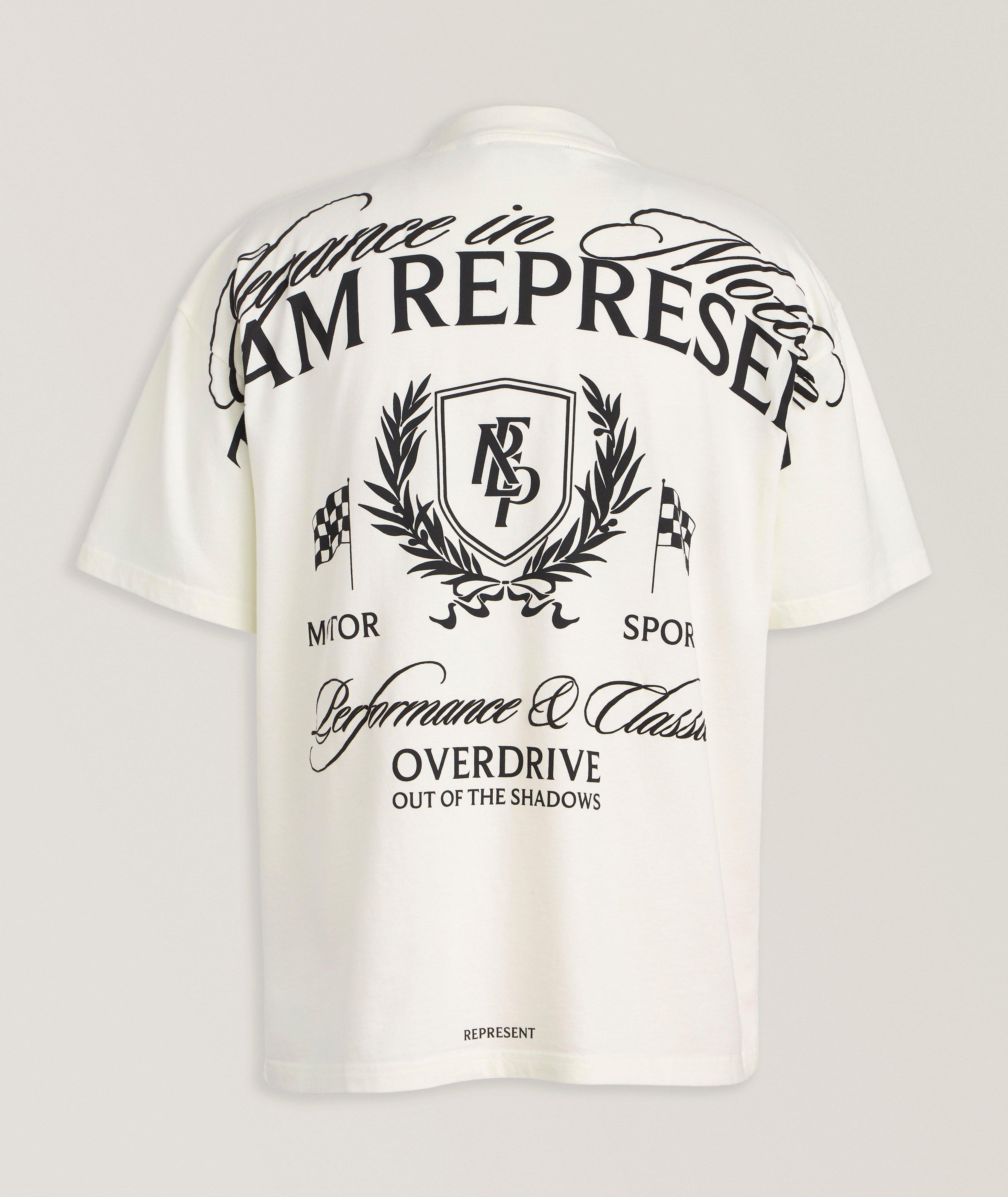 Crest Logo Cotton T-Shirt image 1