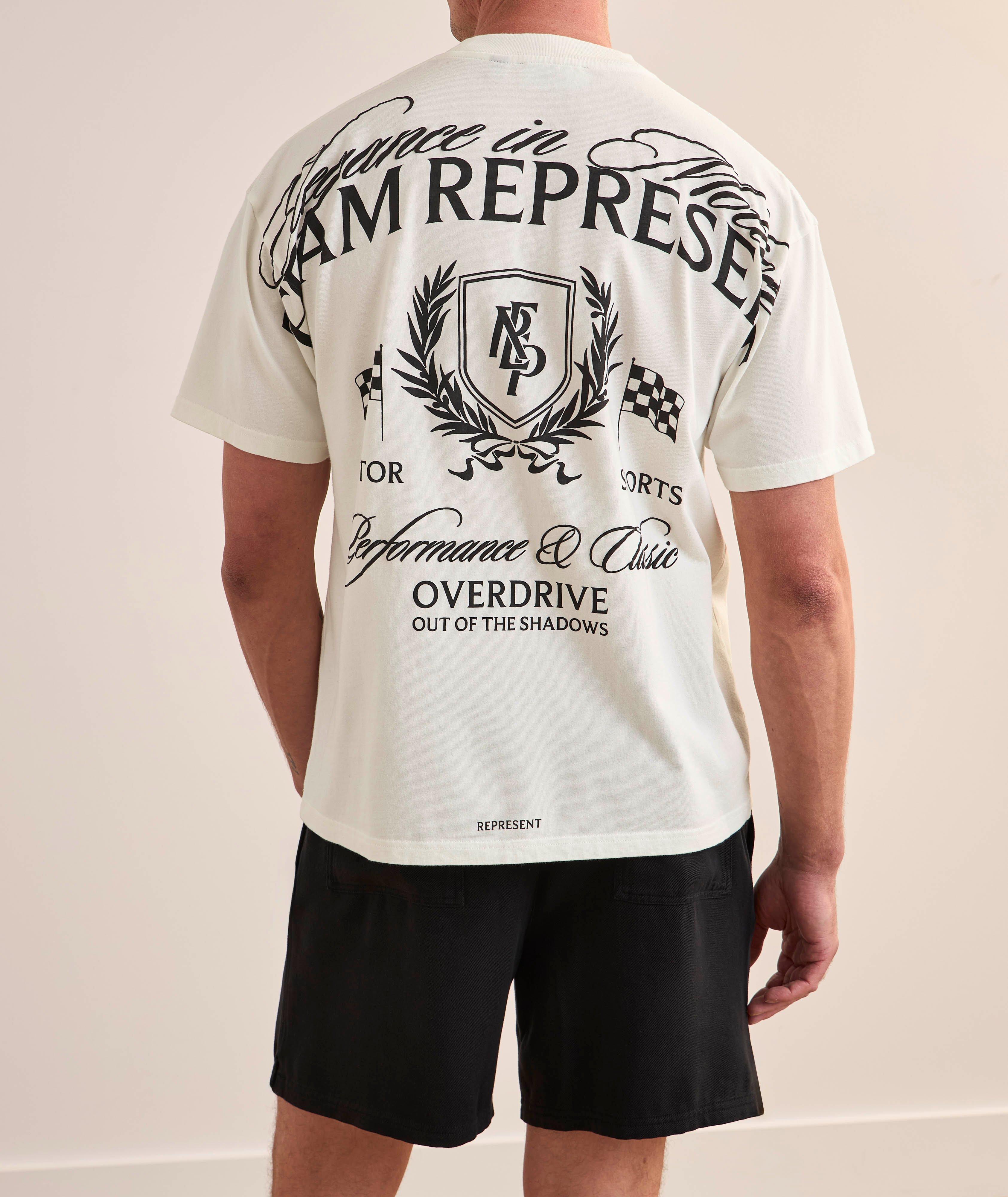 Crest Logo Cotton T-Shirt image 3