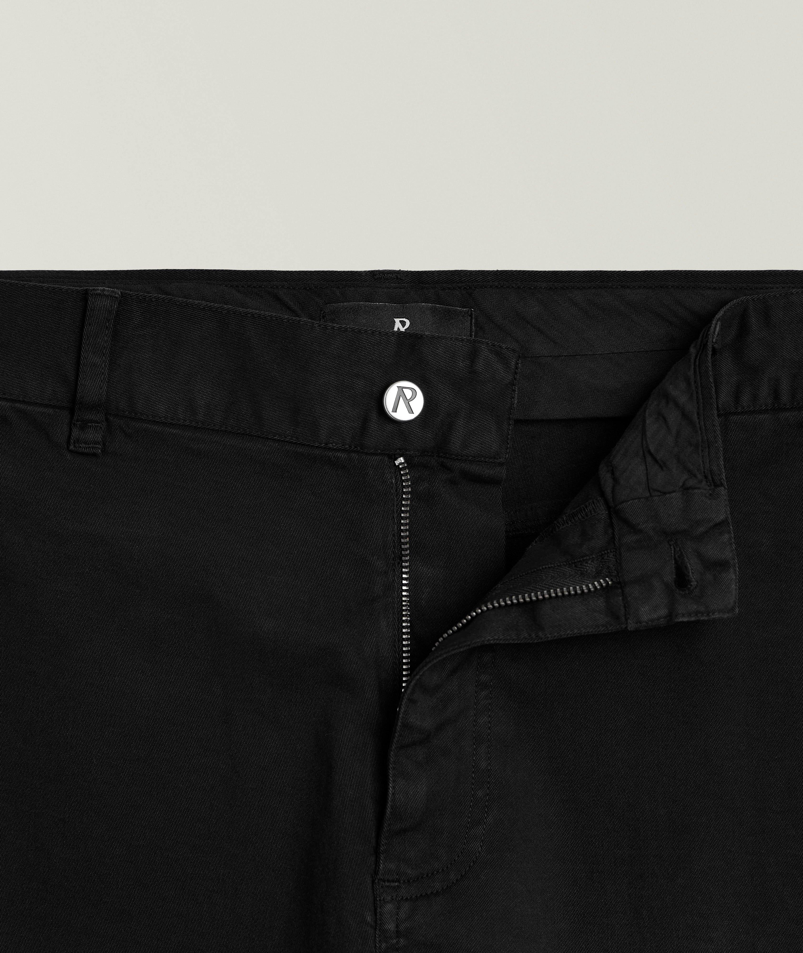 Pantalon cargo en coton extensible image 4
