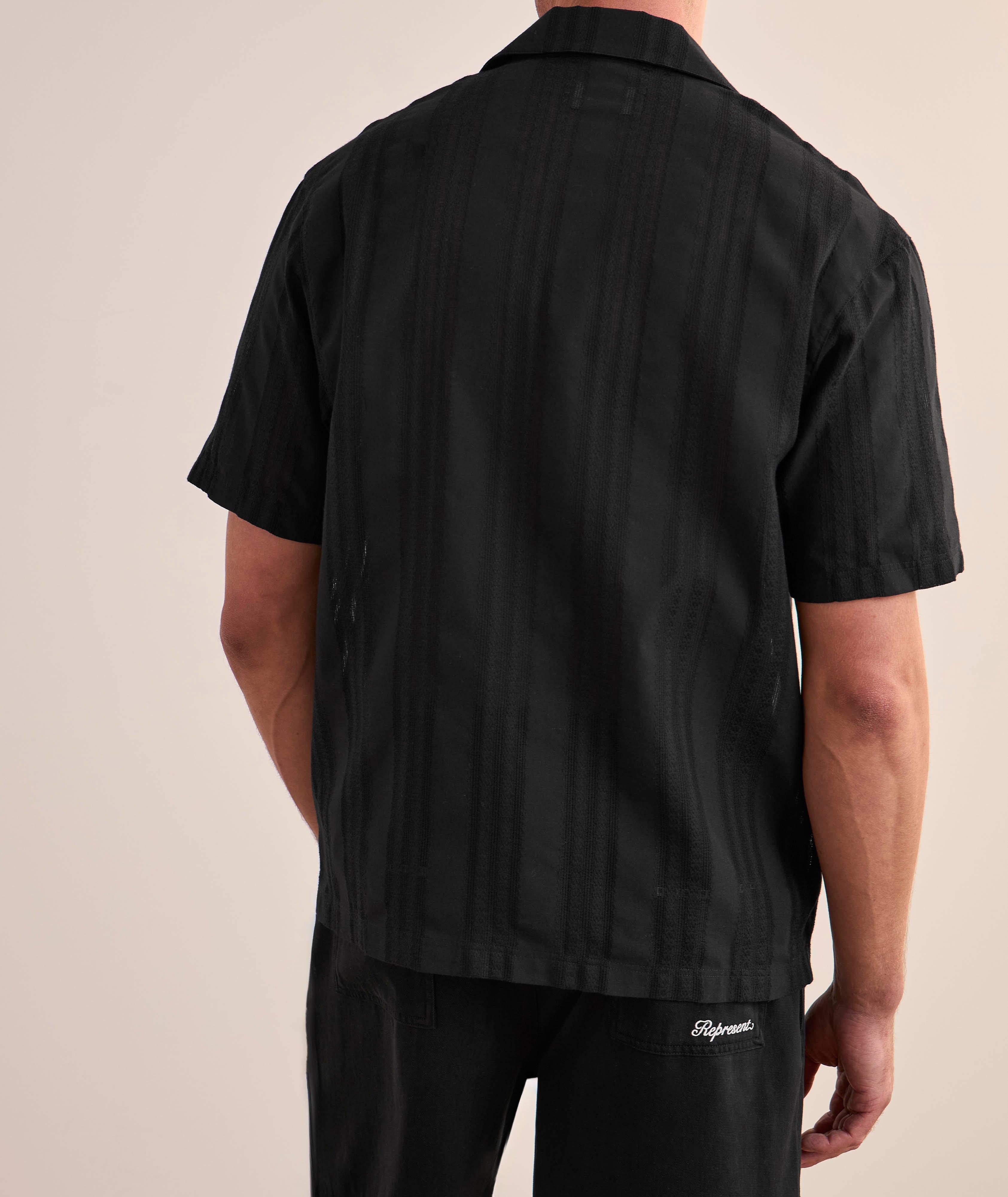 Embroidered Logo Camp Shirt image 2