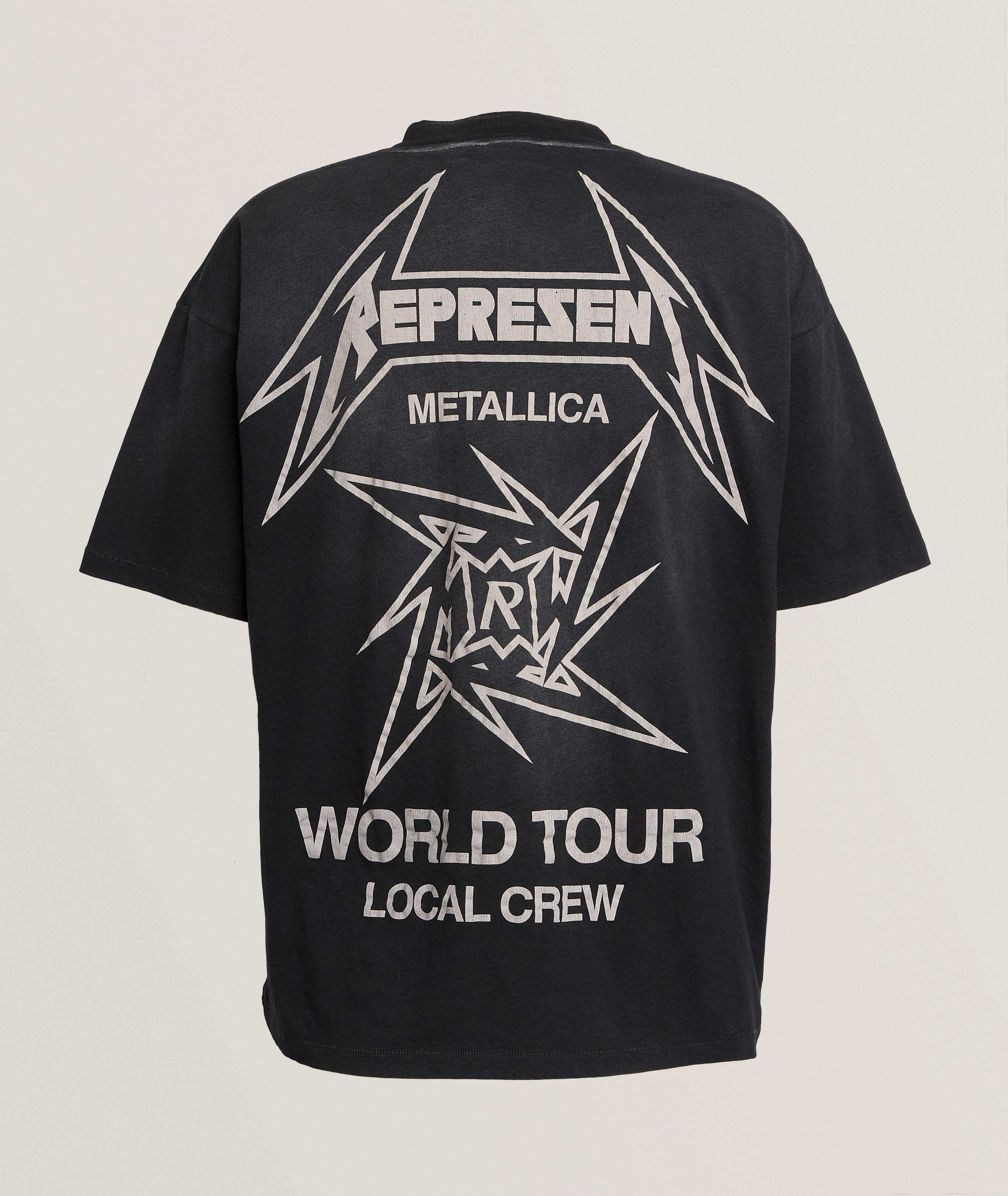 X Metallica 40th Anniversary World Tour T-Shirt image 1