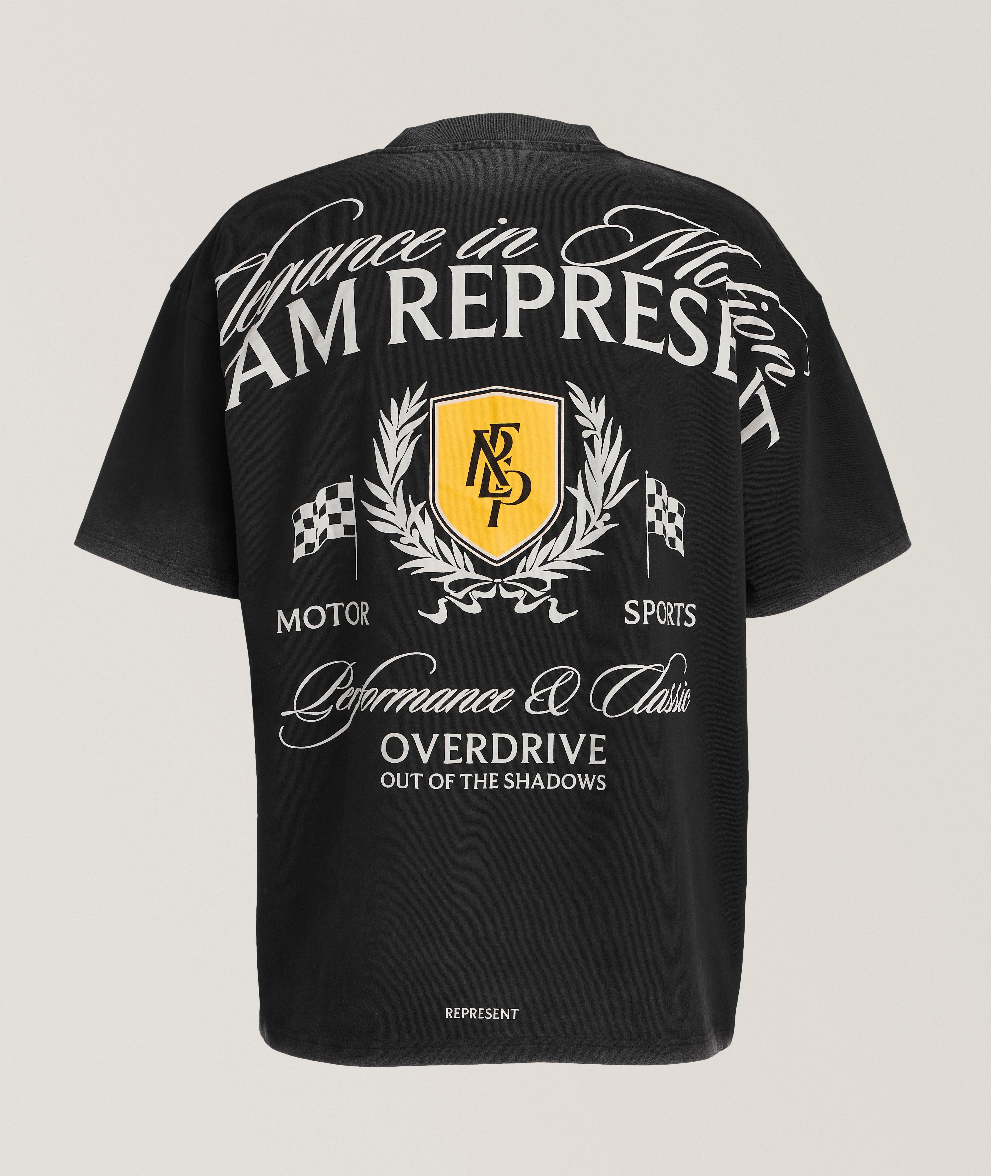 Crest Logo Cotton T-Shirt image 1