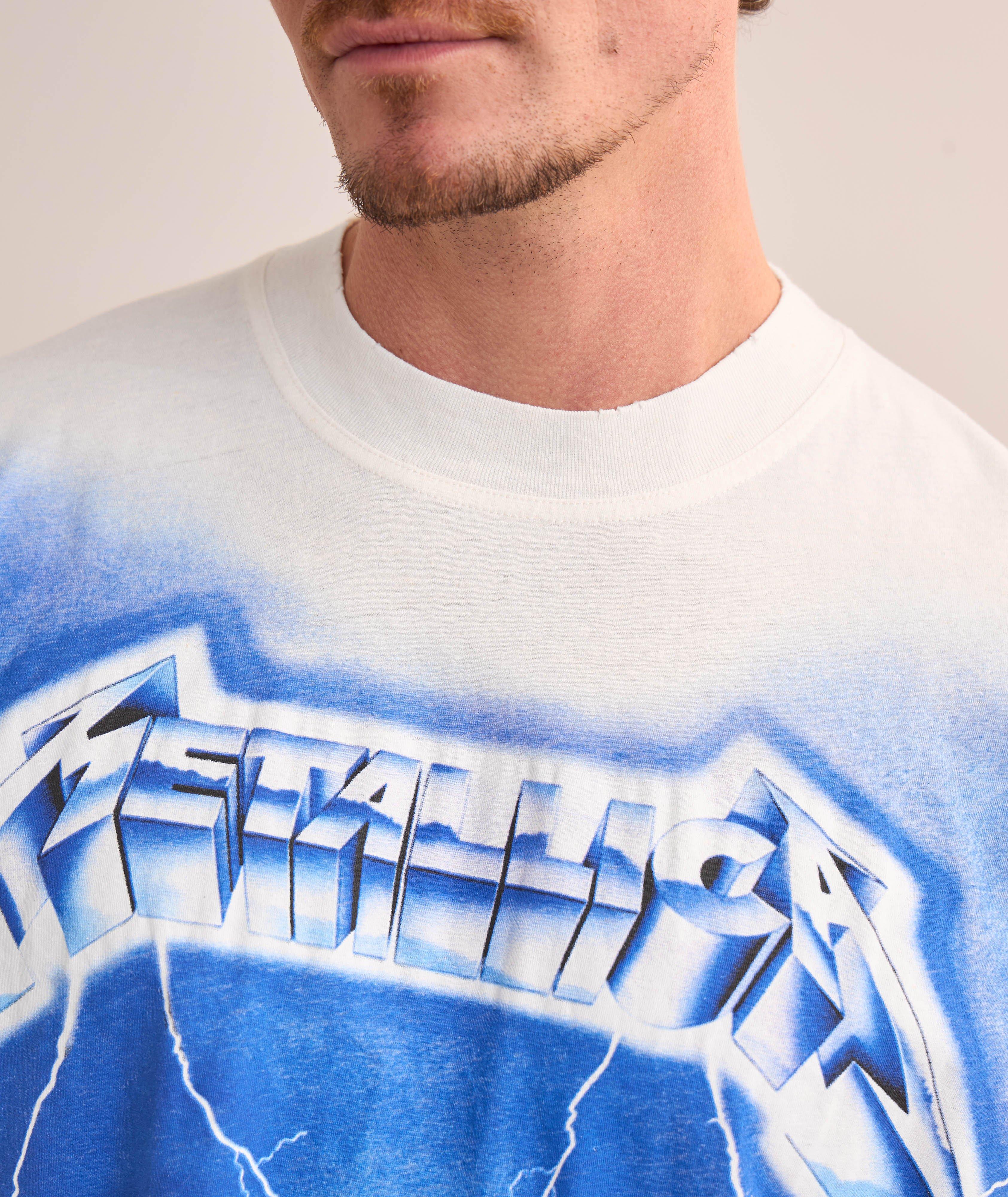 X Metallica Ride The Lightning Jersey T-Shirt  image 3