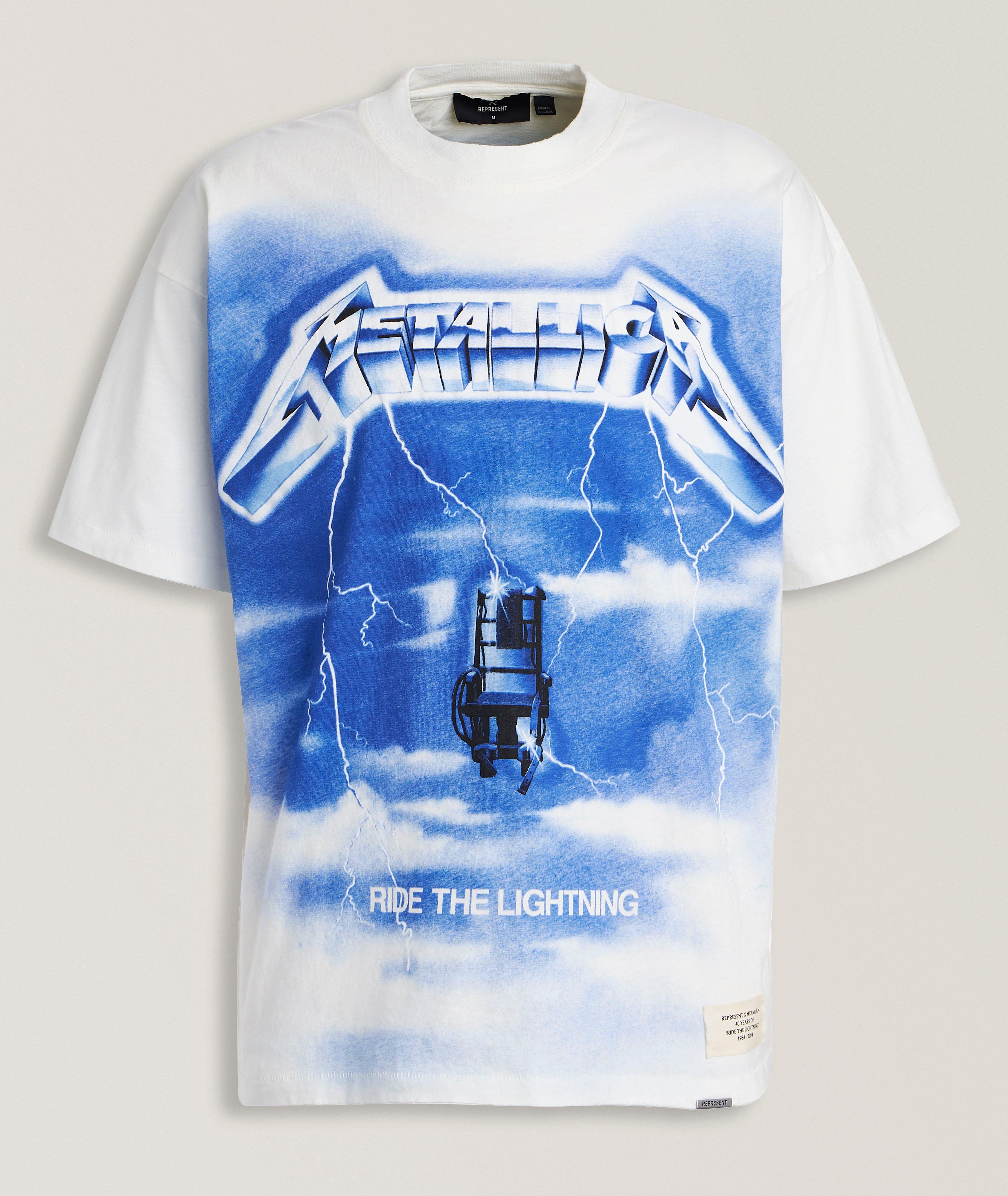 T-shirt Ride the Lightning en jersey, collection Metallica image 0