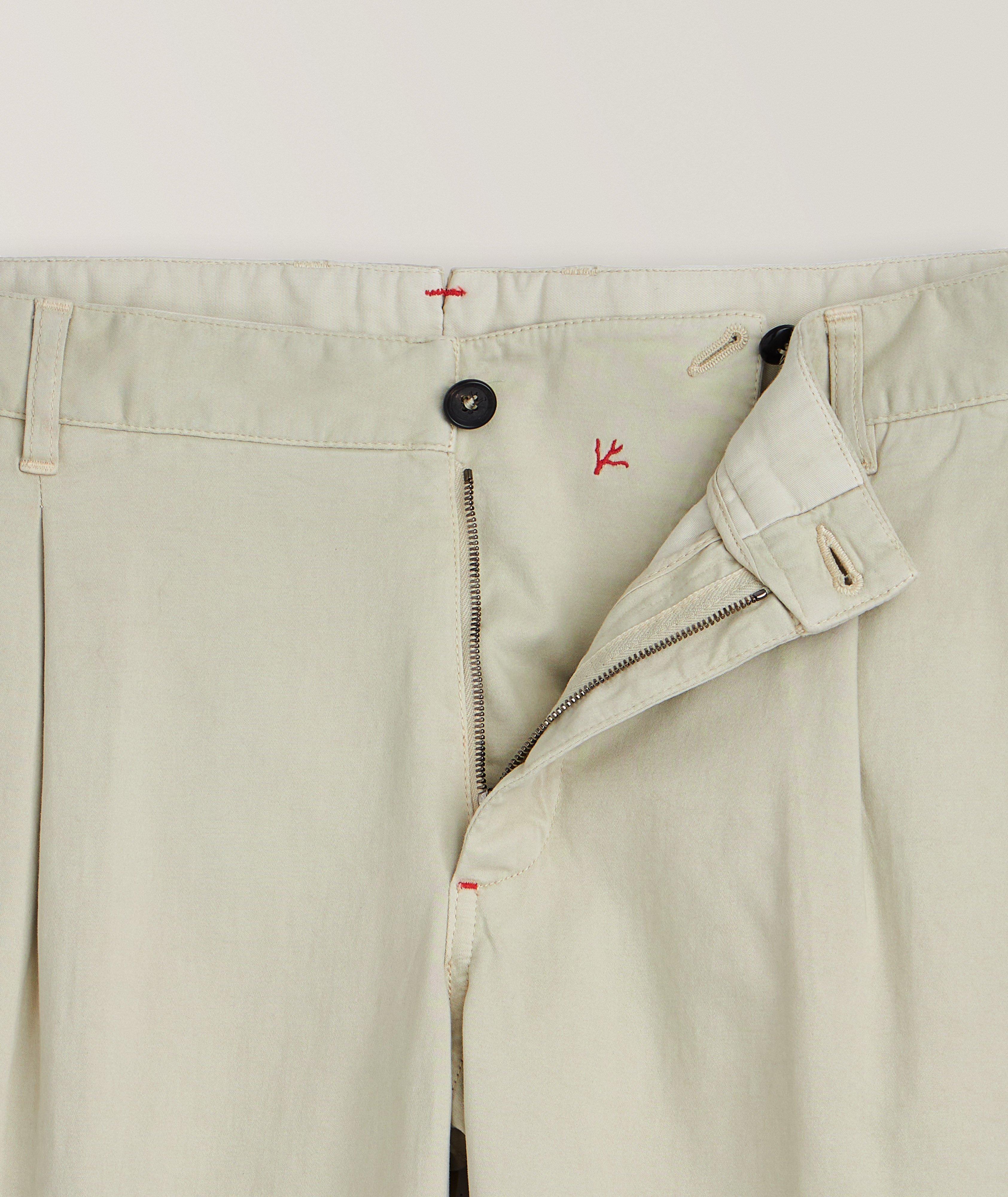 Stretch Cotton-Cashmere Sartorial Cargo Pants image 1