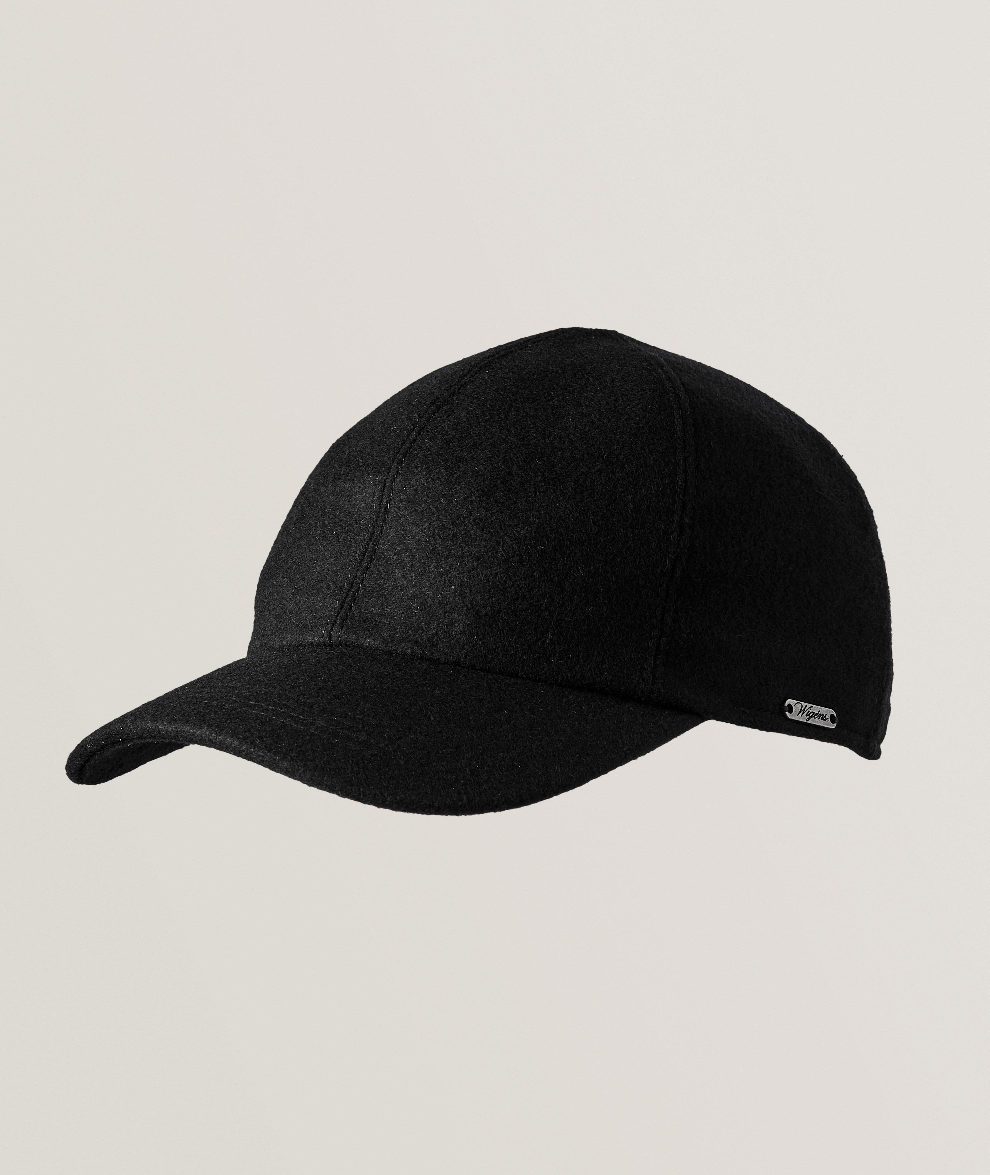 Signature Ear Flap Wool-Blend Baseball Cap  image 0