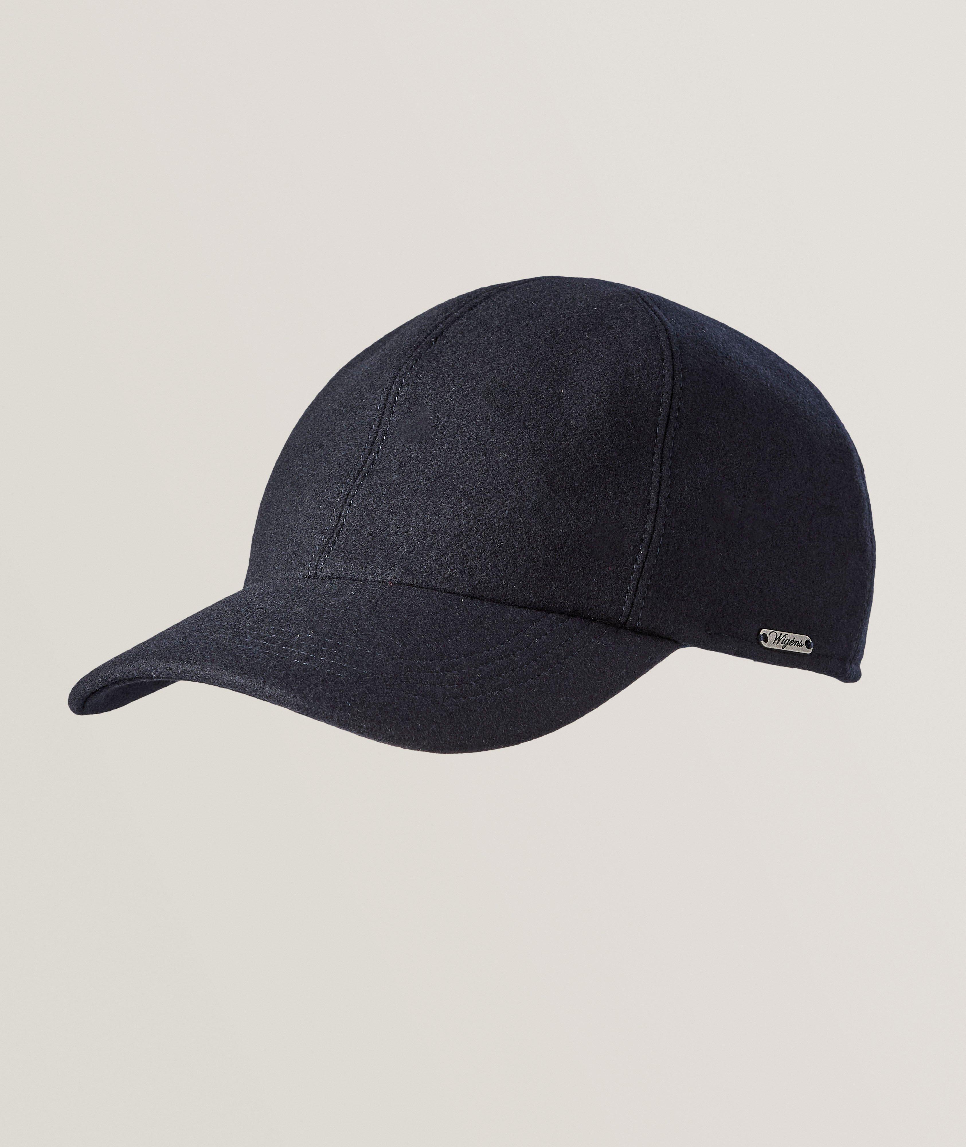 Signature Ear Flap Wool-Blend Baseball Cap  image 0