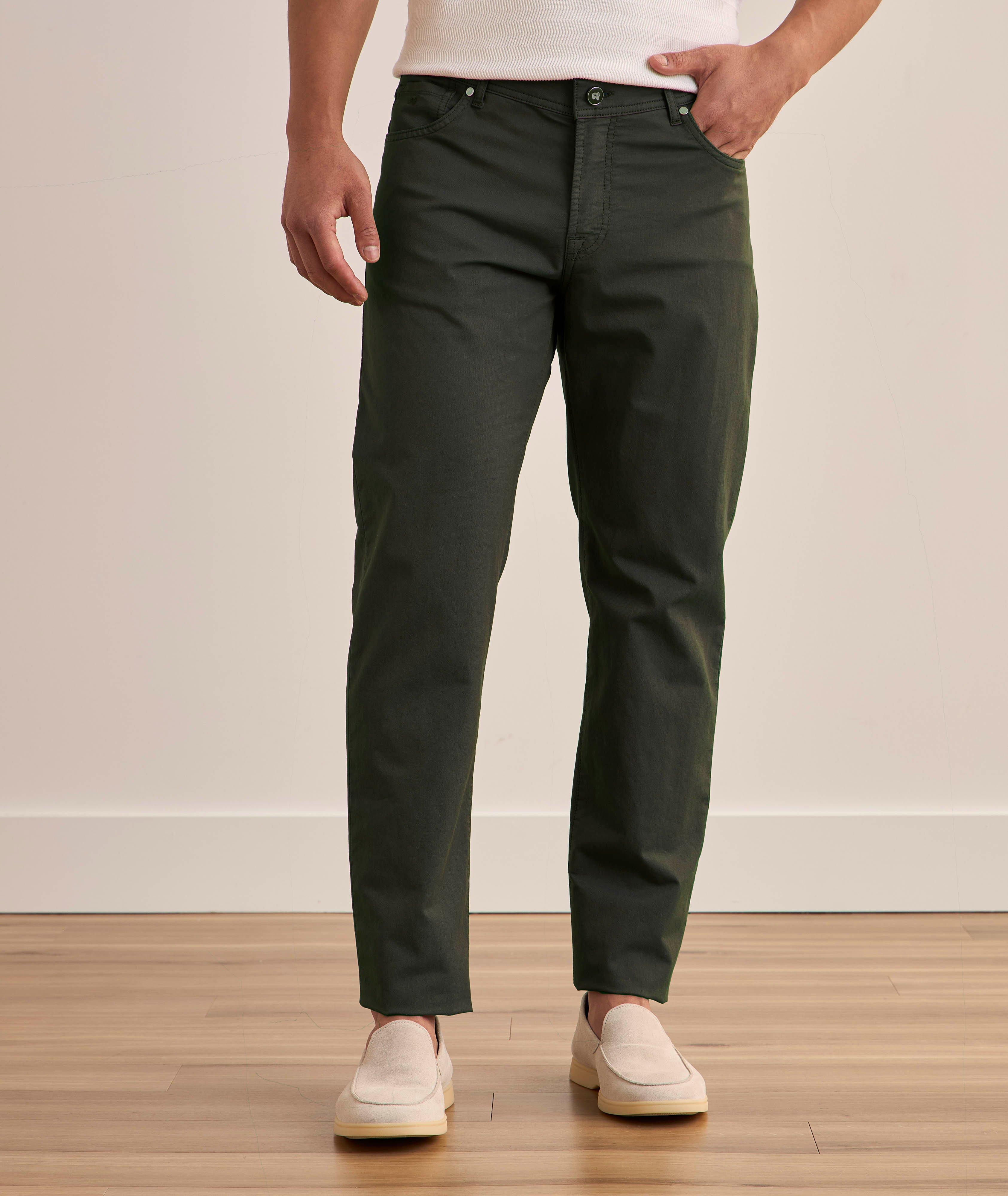 Solaro Cotton-Blend Five-Pocket Pants  image 1