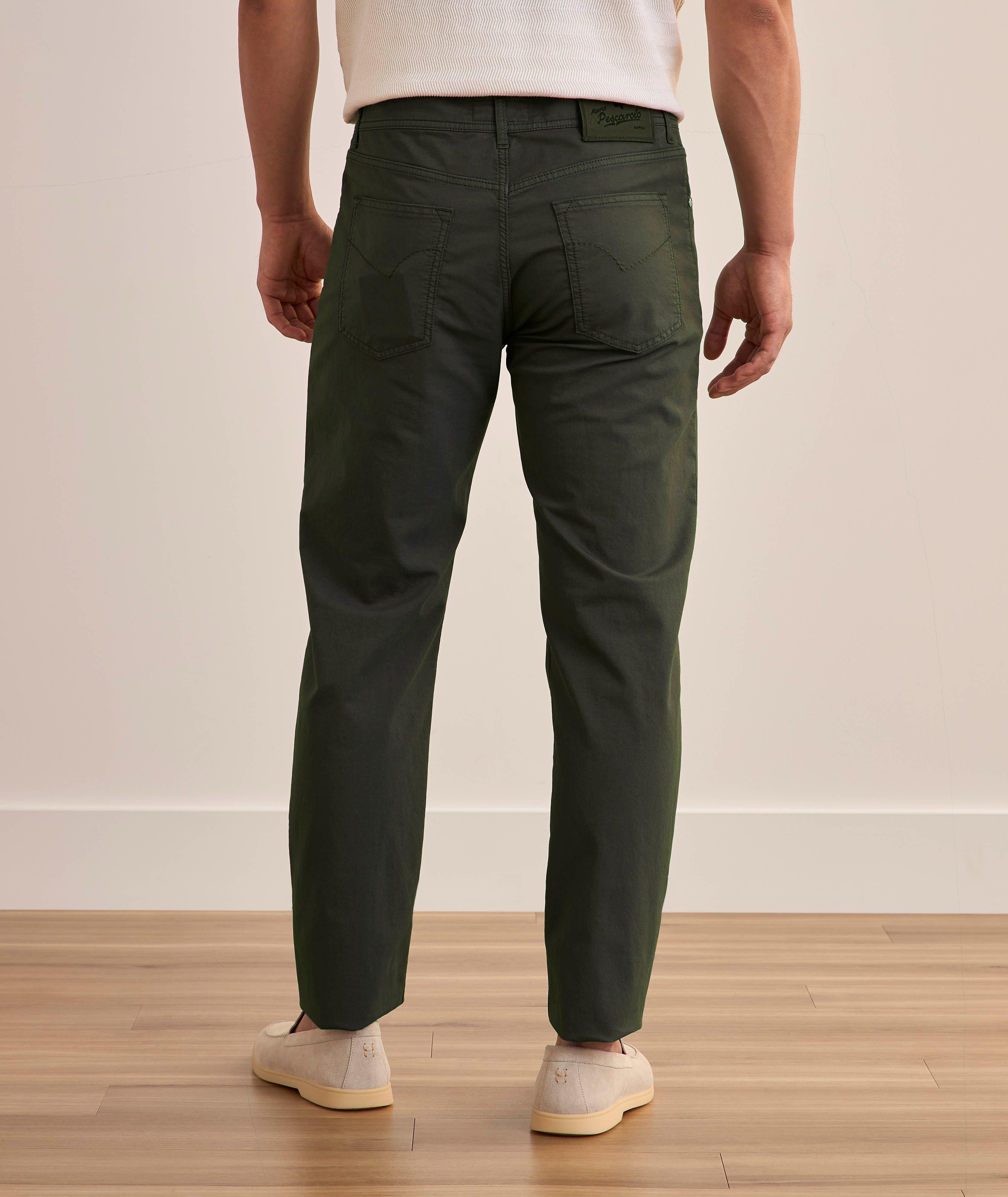 Solaro Cotton-Blend Five-Pocket Pants  image 2