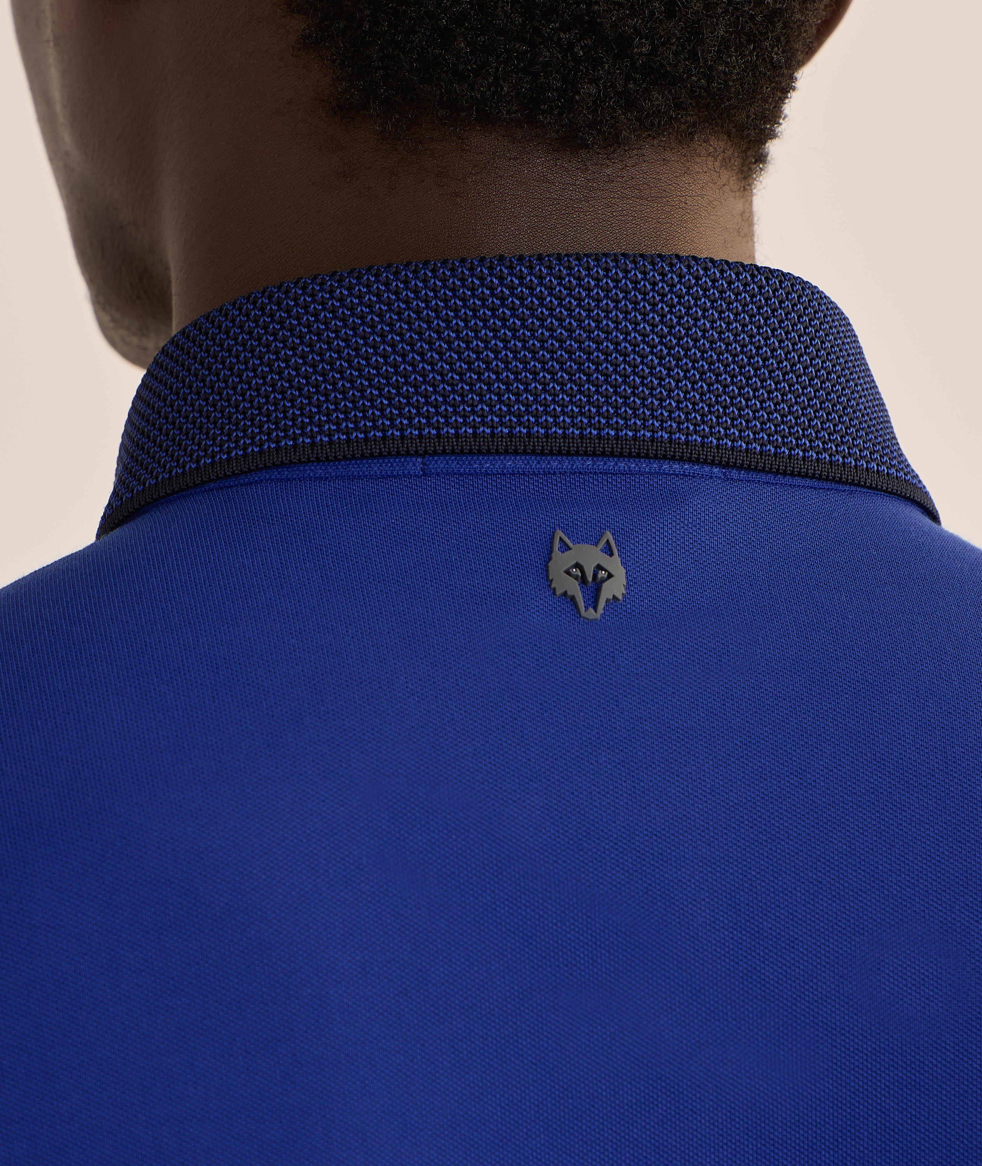 Polo de golf en mélange de coton pima image 4