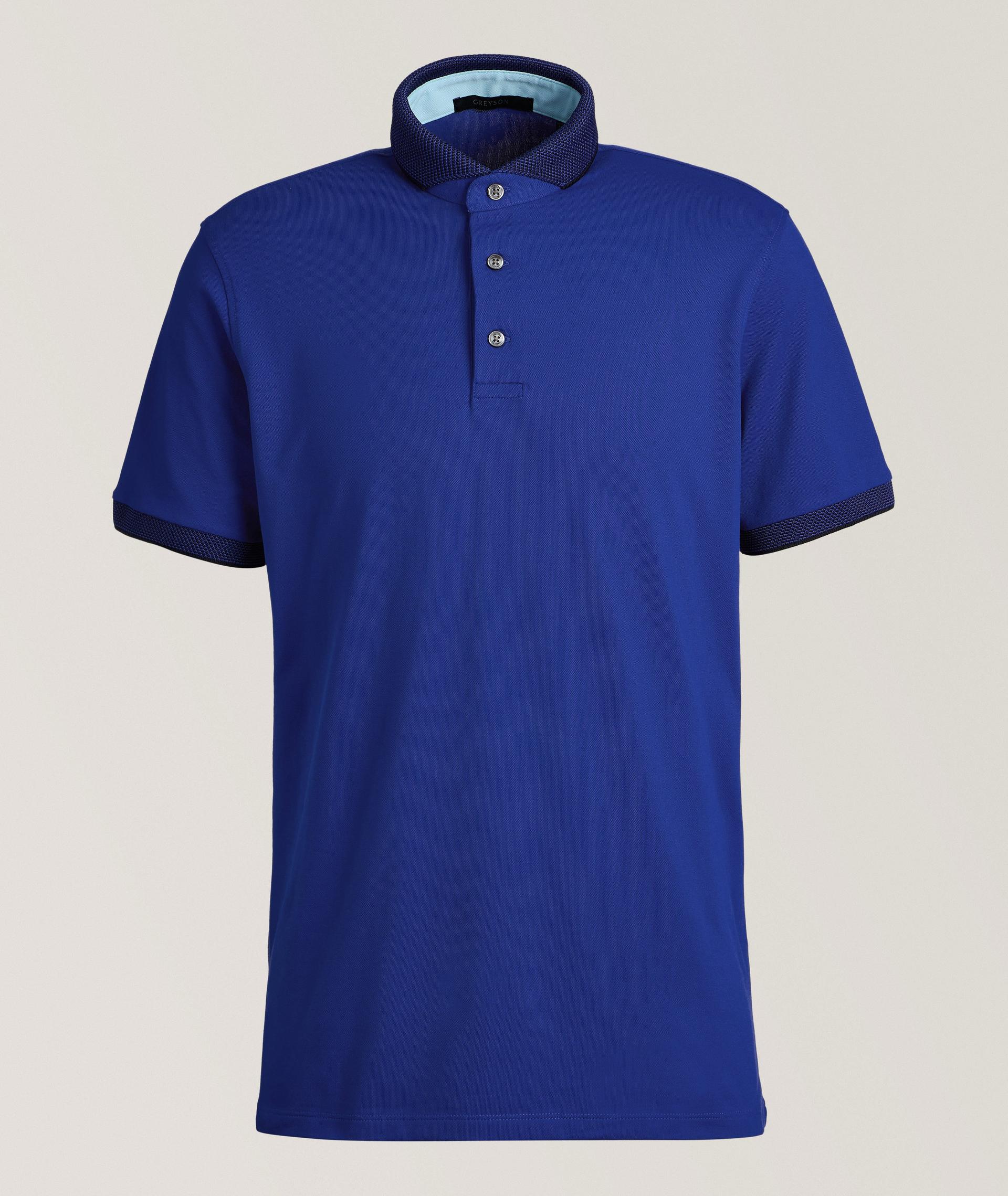 Cotton-Blend Golf Polo image 0
