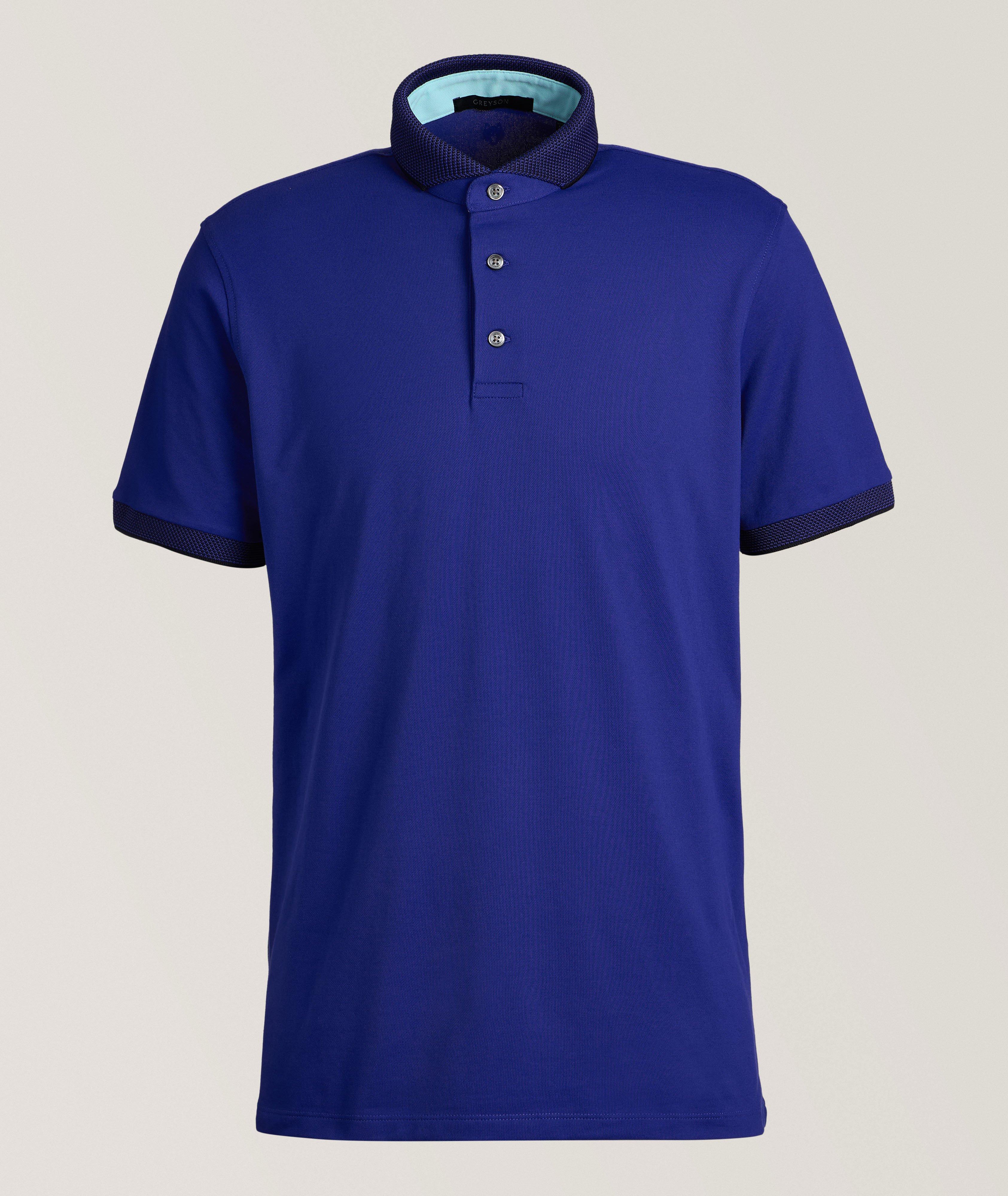 Cotton-Blend Golf Polo image 0