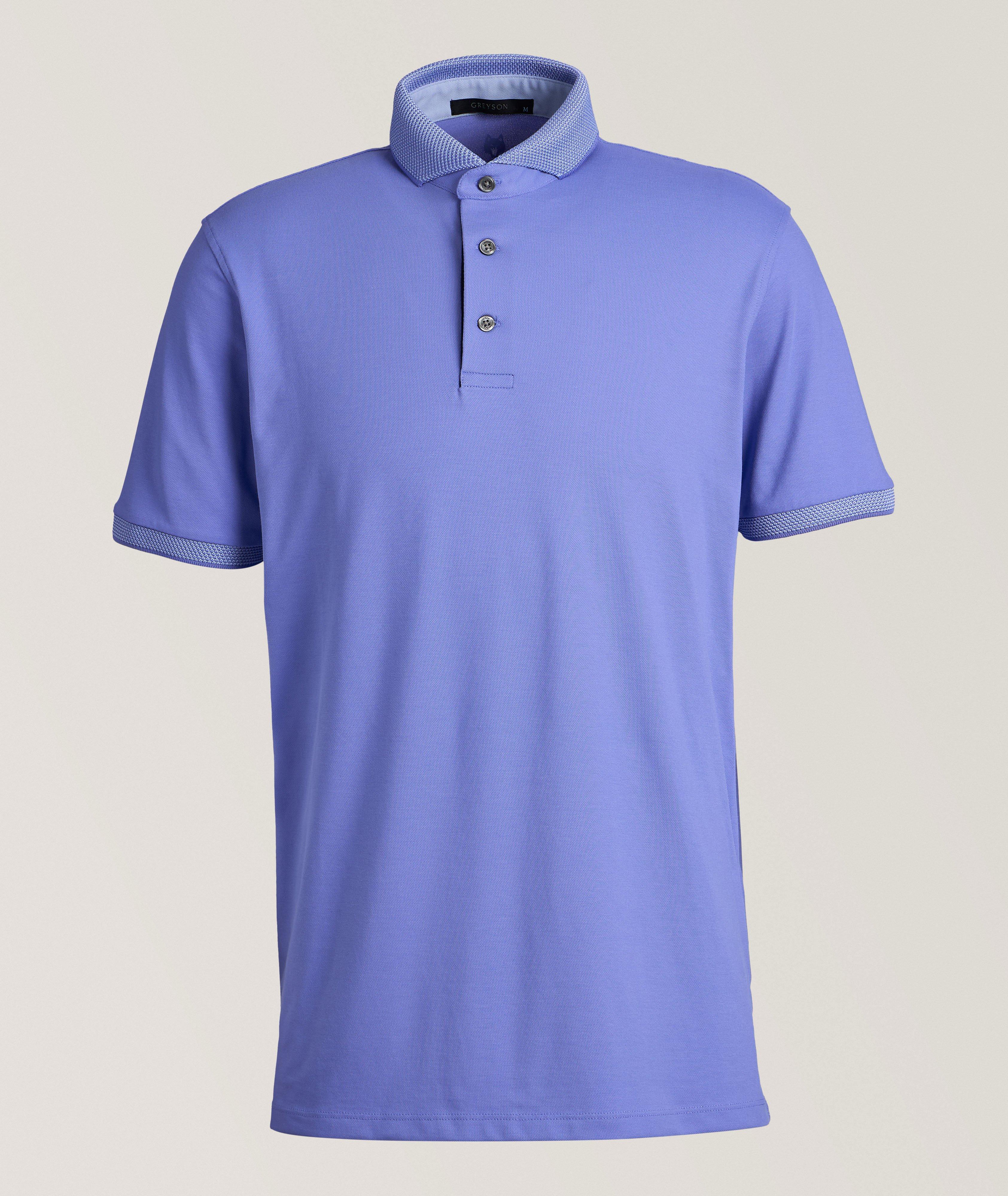 Cotton-Blend Golf Polo image 0