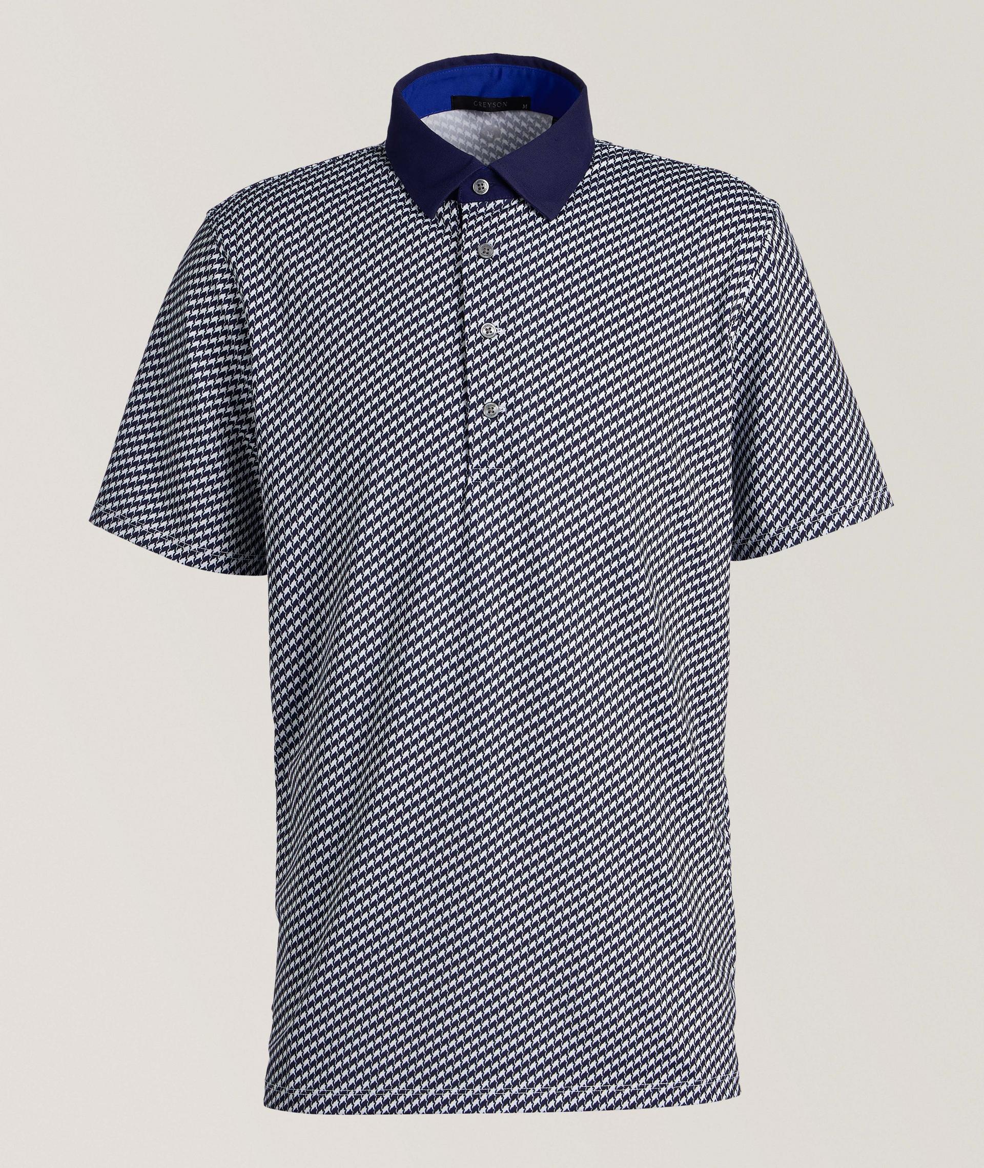 Sacred Spirits Houndstooth Golf Polo image 0