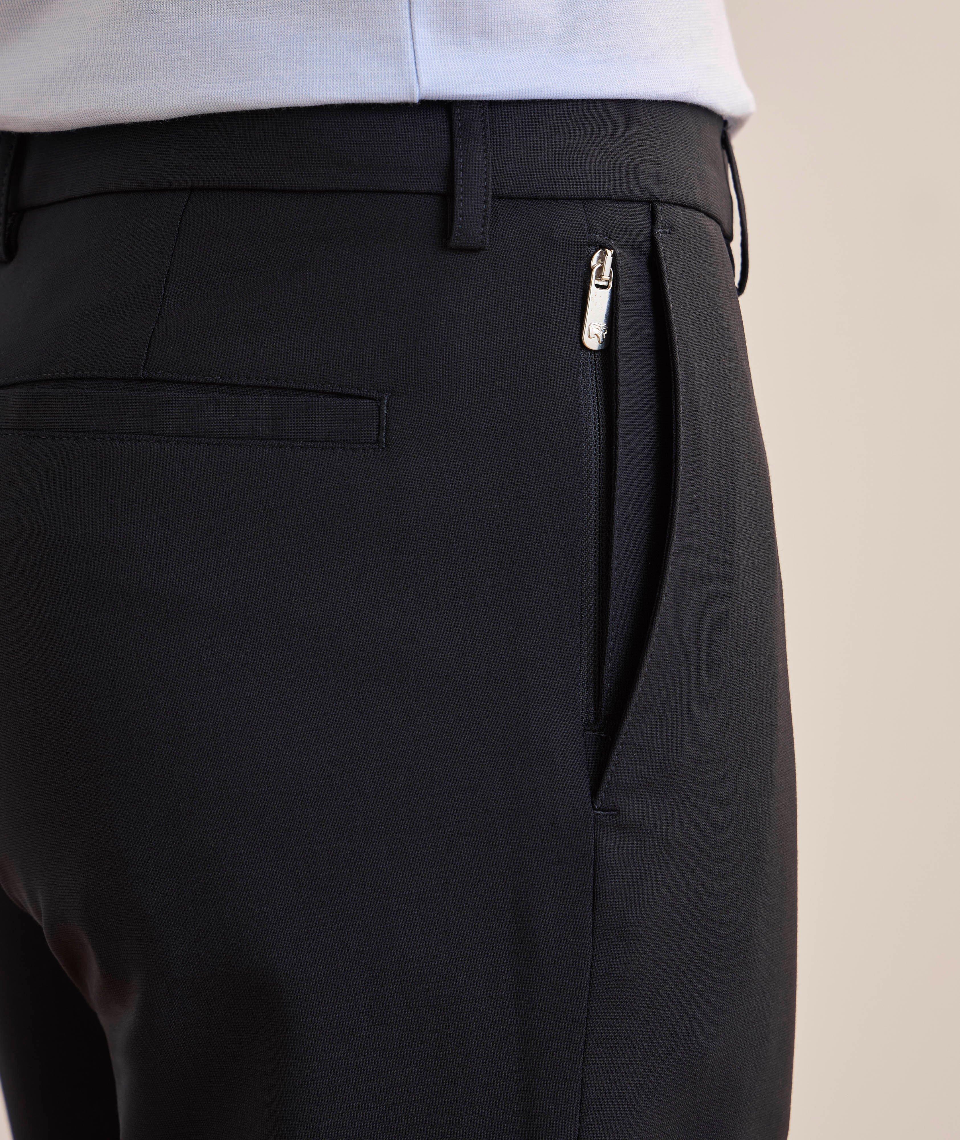 Pantalon fuselé en laine extensible image 3