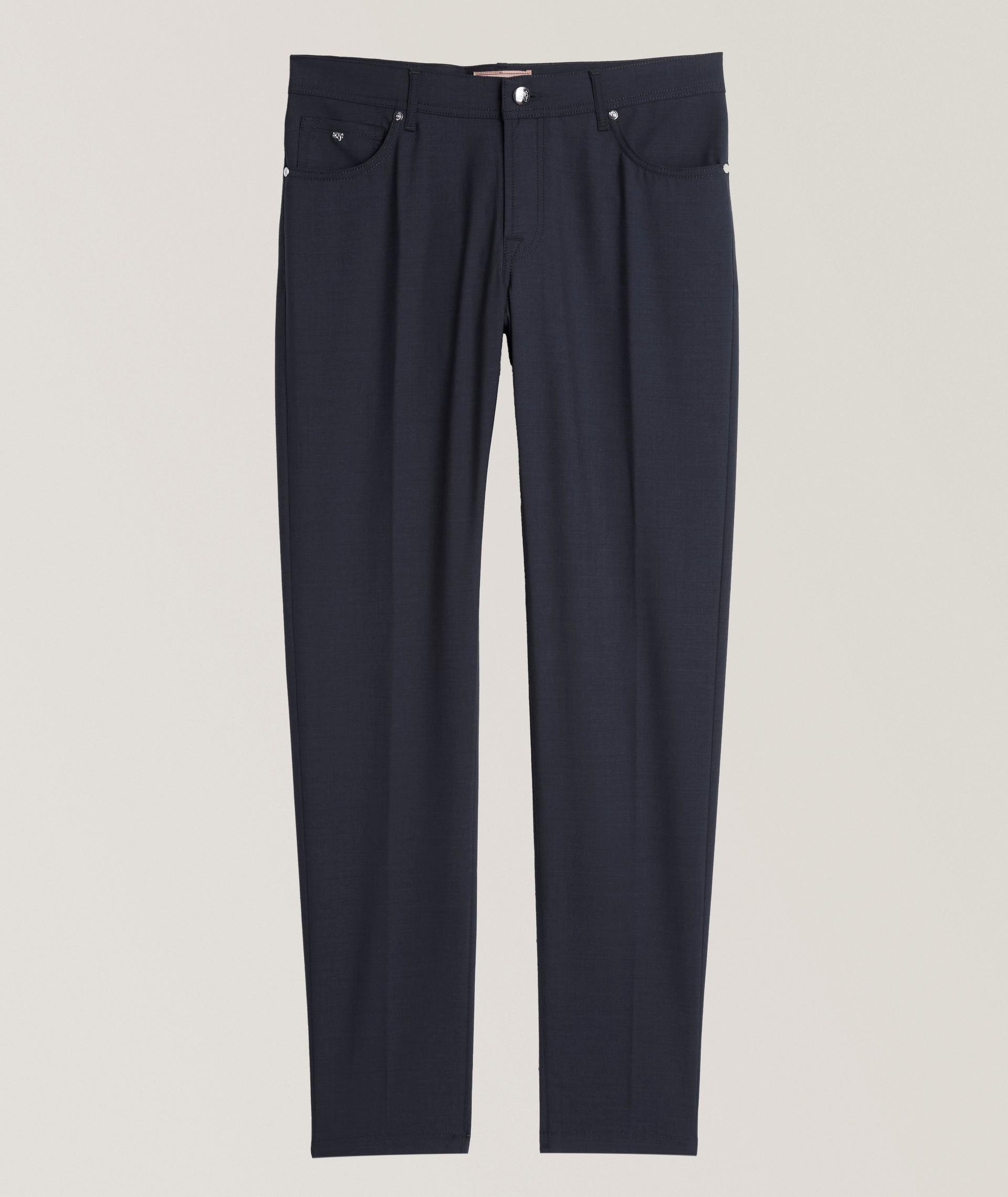 Neranom Stretch-Wool Five-Pocket Pants image 0