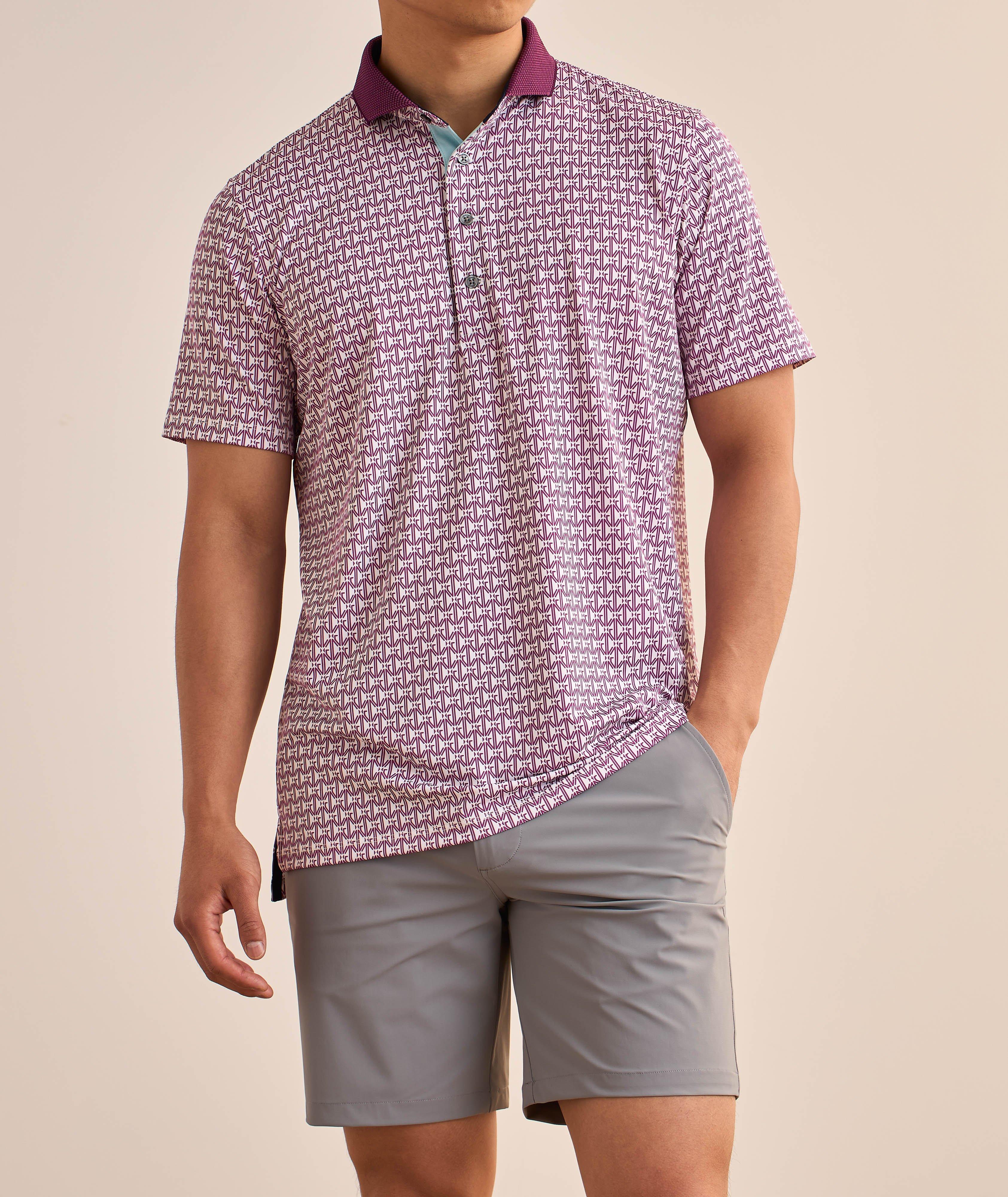 Monogram Technical-Stretch Polo image 1